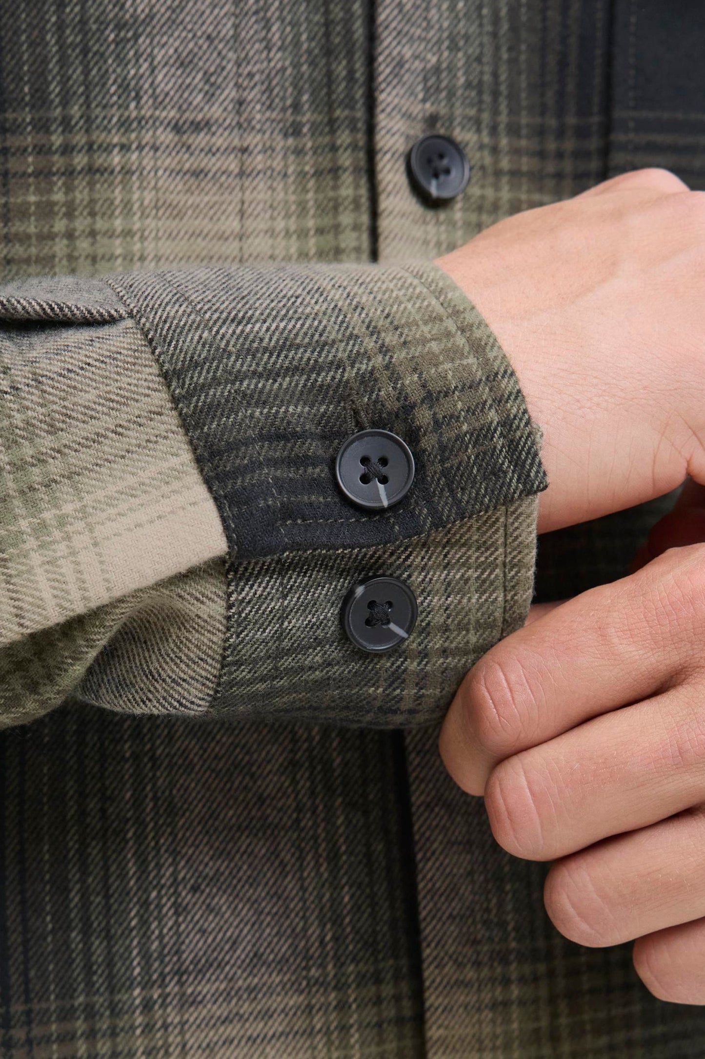 Hemd (lange mouwen) bruin - ORIGINALS BY JACK & JONES