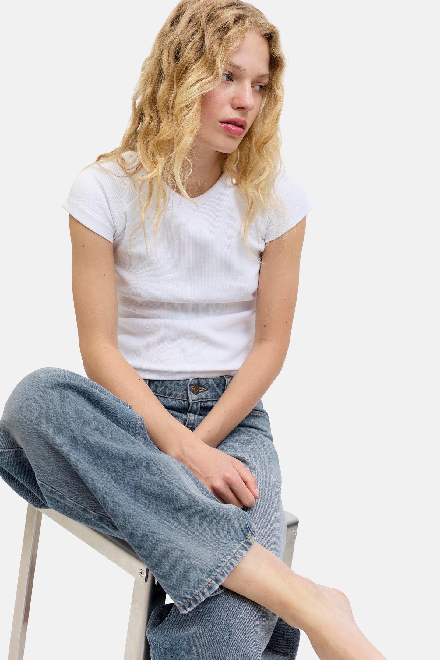 FUJI - Lichtblauwe Denim