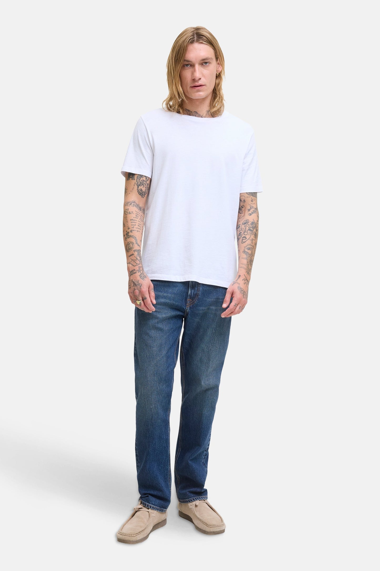 Donkerblauwe Tapered Jeans van JACK & JONES JEANS INTELLIGENCE