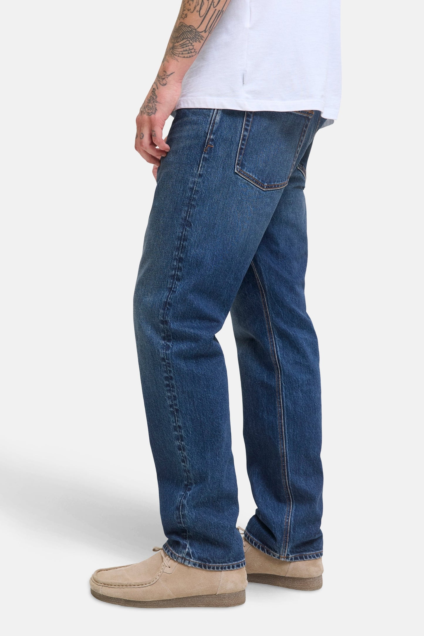 Donkerblauwe Tapered Jeans van JACK & JONES JEANS INTELLIGENCE