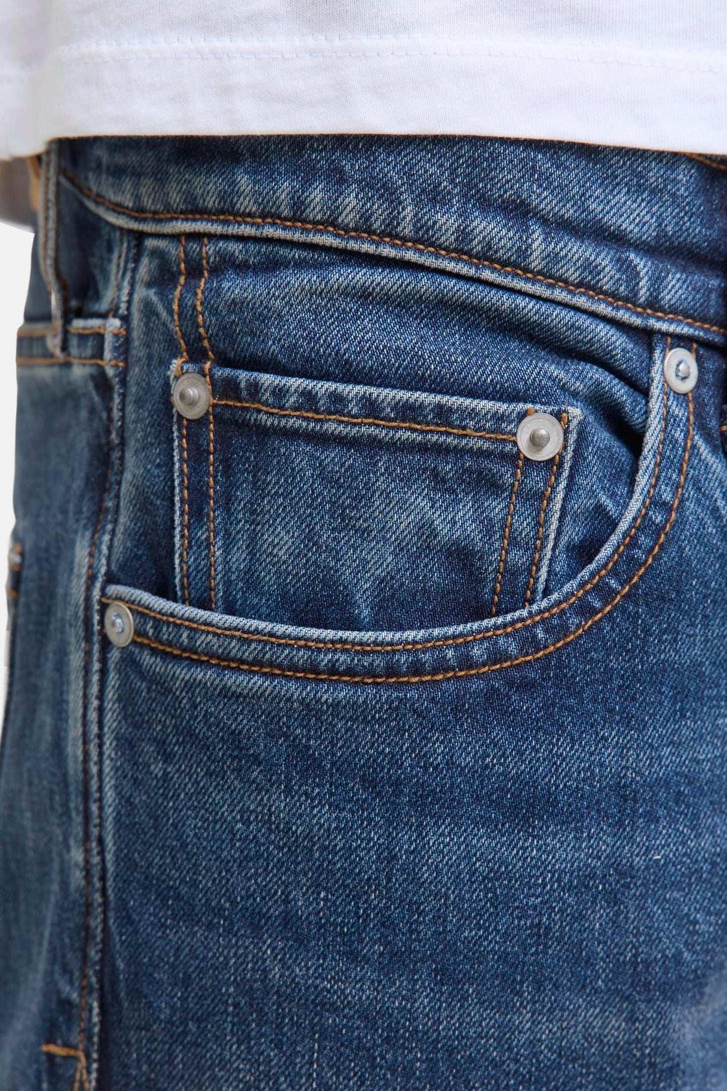 Donkerblauwe Tapered Jeans van JACK & JONES JEANS INTELLIGENCE