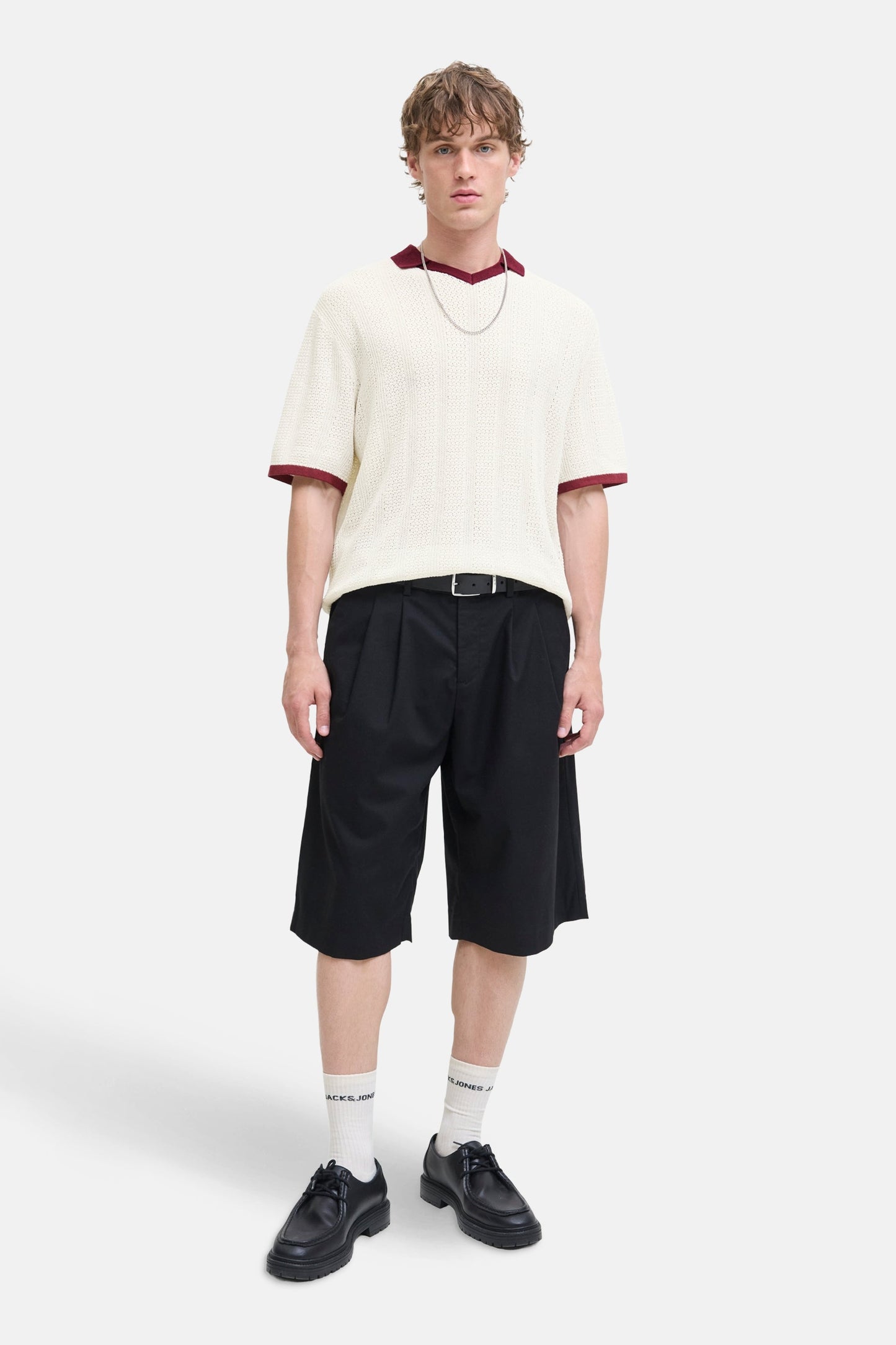Korte Mouwen Polo - Ecru