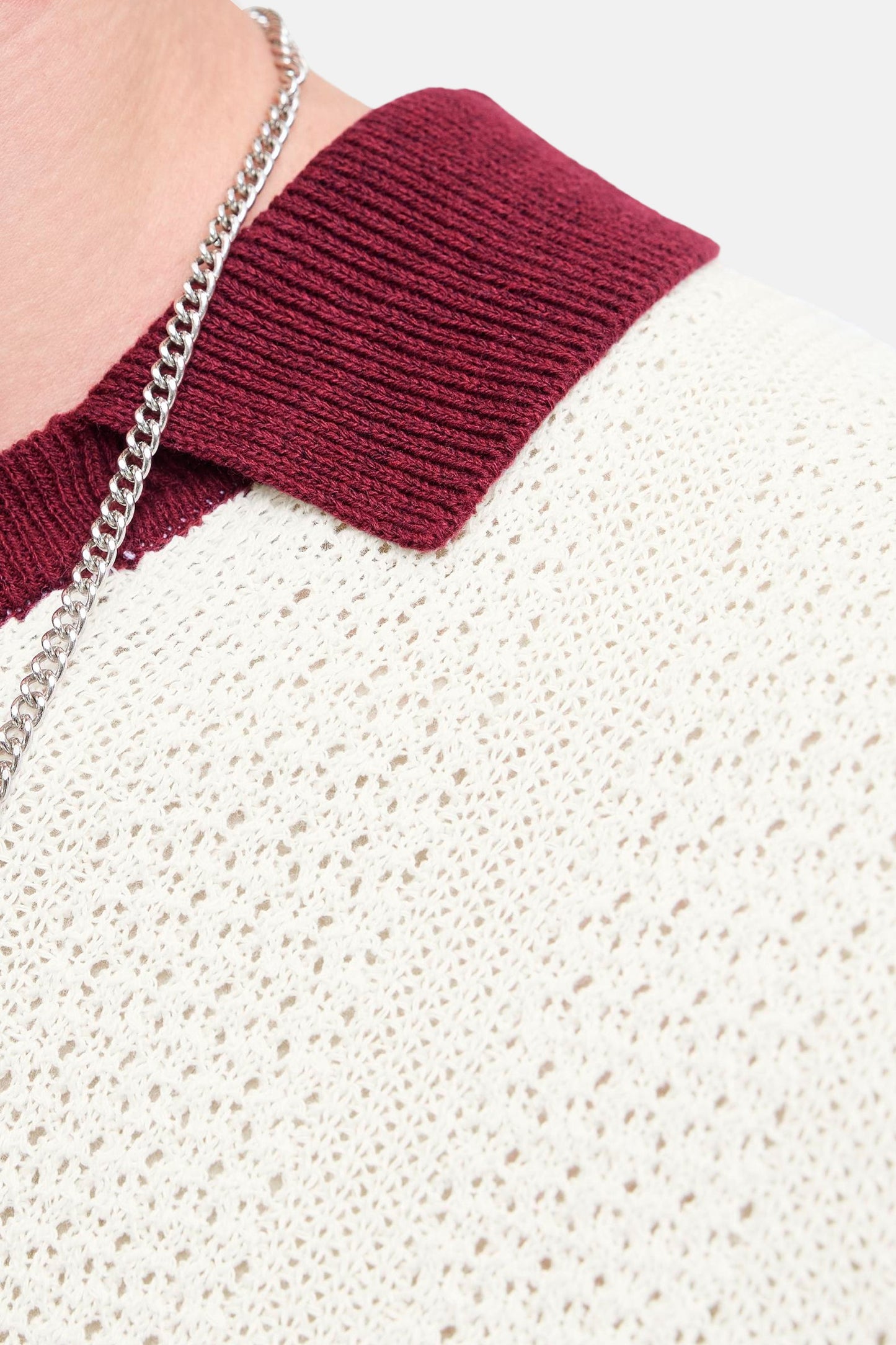 Korte Mouwen Polo - Ecru