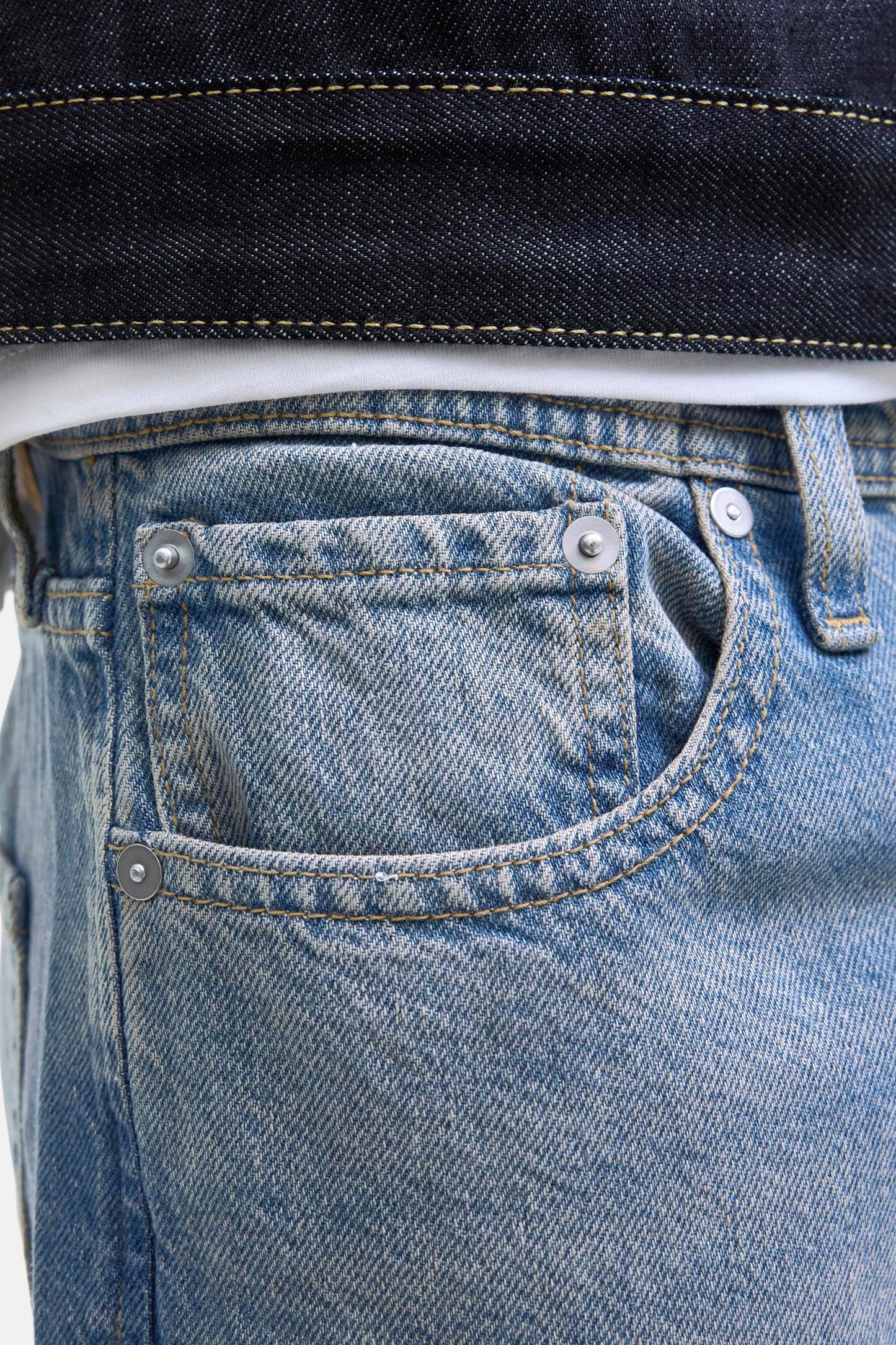 Jeans wijd middelblauwe denim - JACK & JONES JEANS INTELLIGENCE