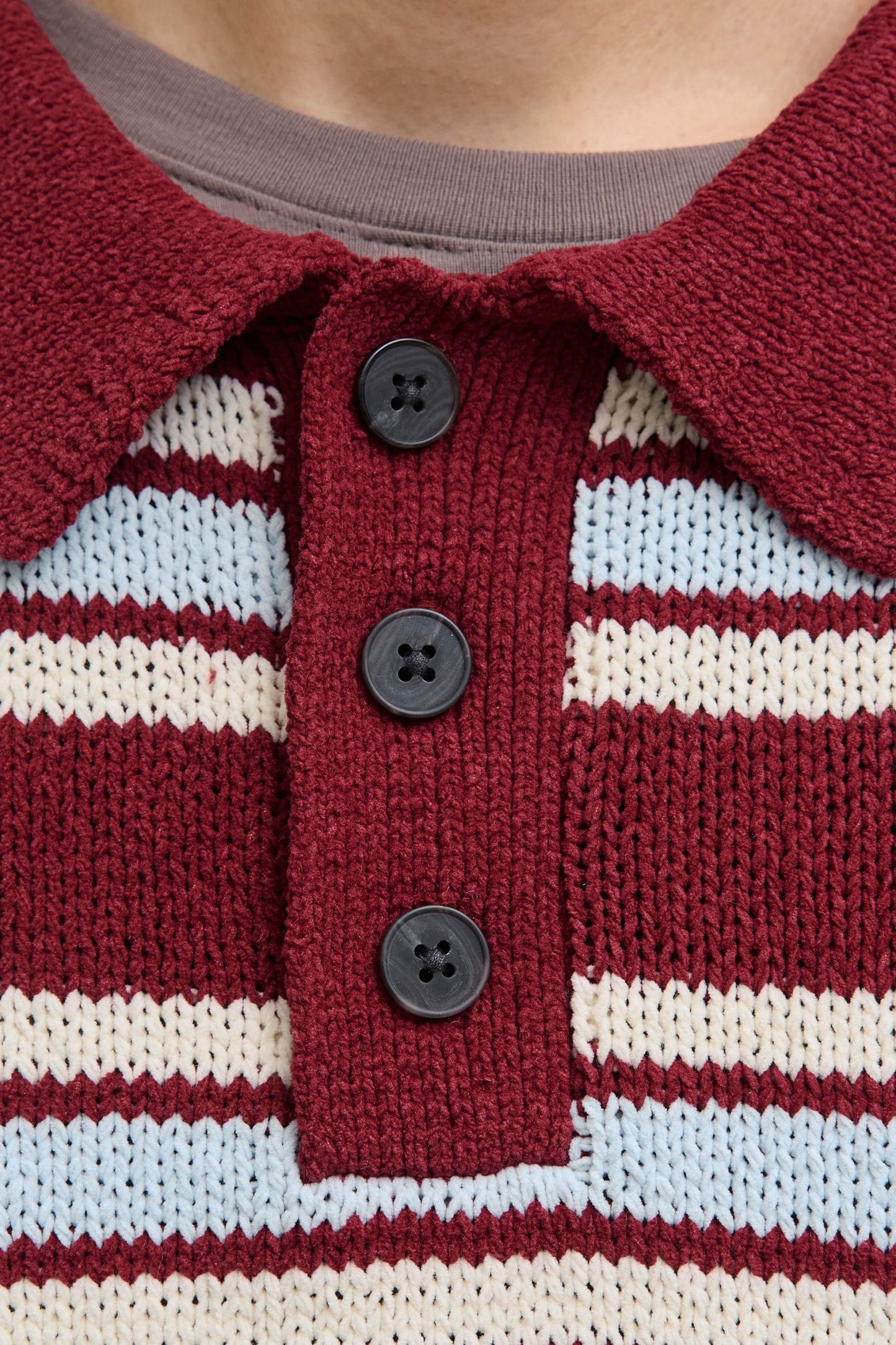 Rode V-hals Trui - ORIGINALS BY JACK & JONES