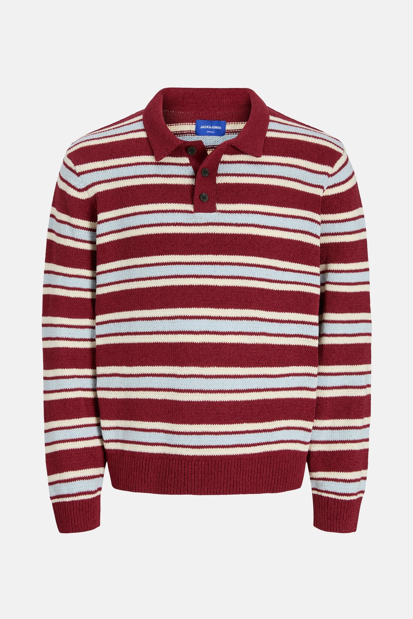 Rode V-hals Trui - ORIGINALS BY JACK & JONES