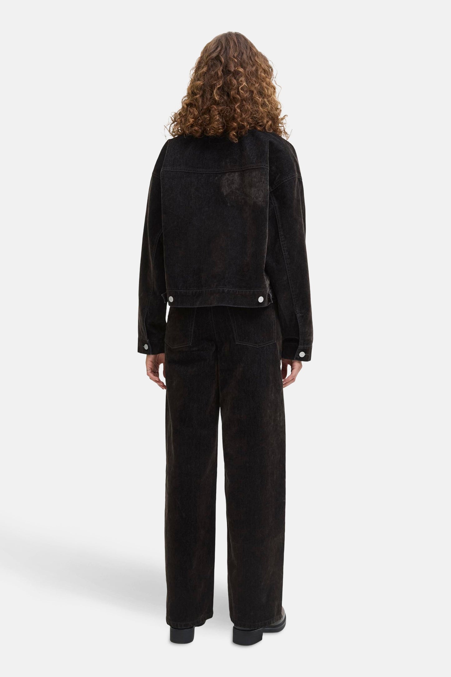 Gekleurde jeans - bruin