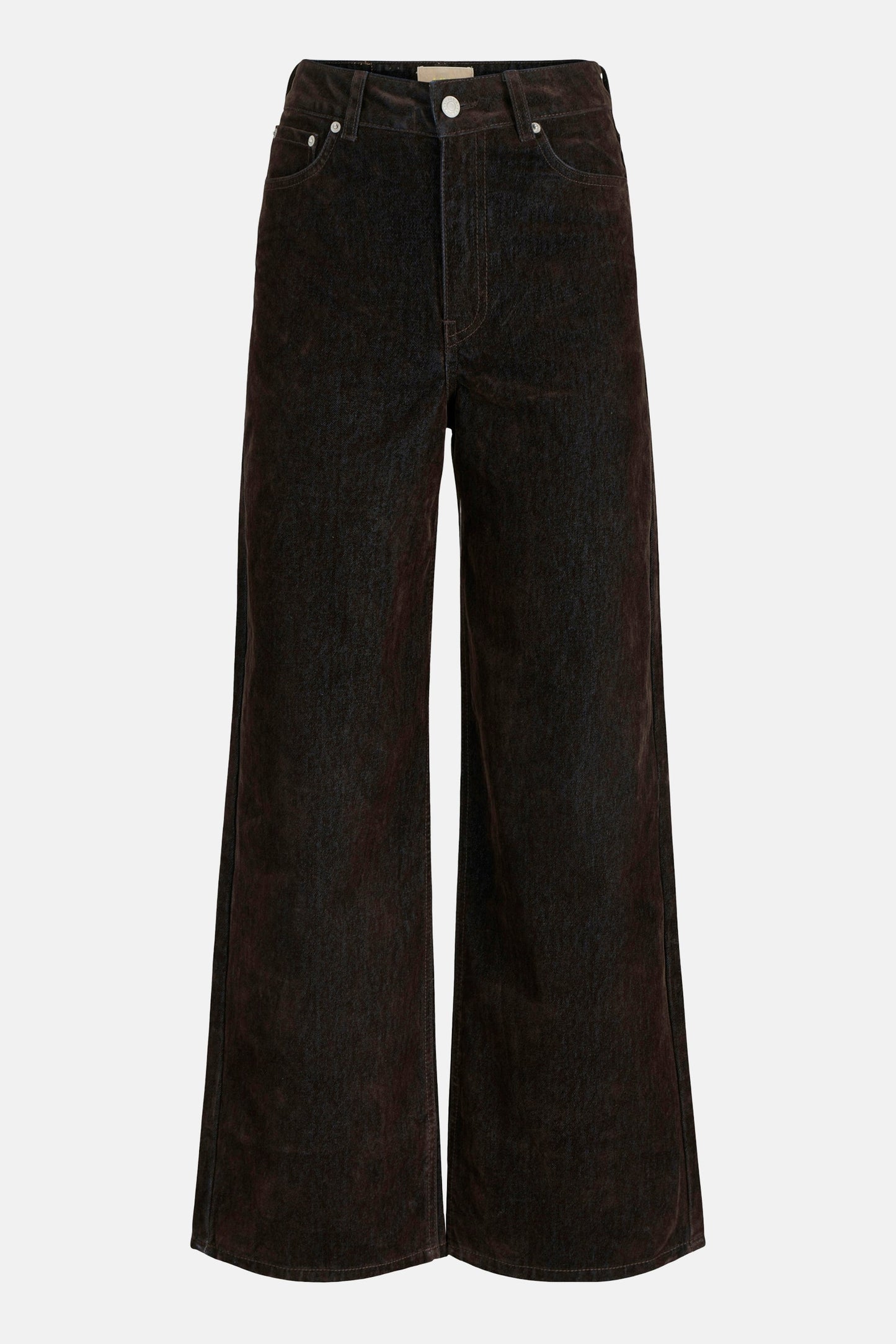 Gekleurde jeans - bruin