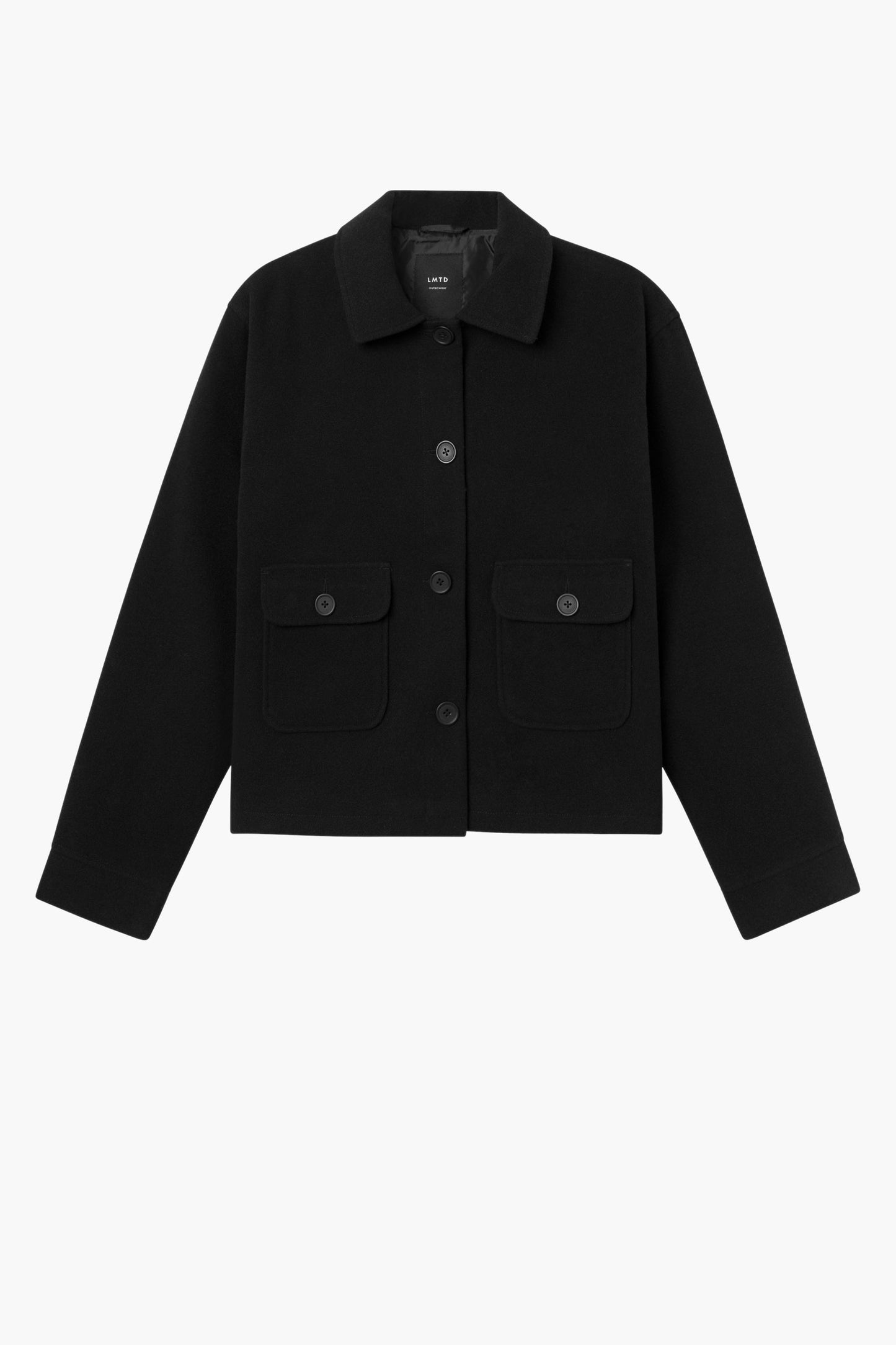 Jas - Zwarte Denim Jacket