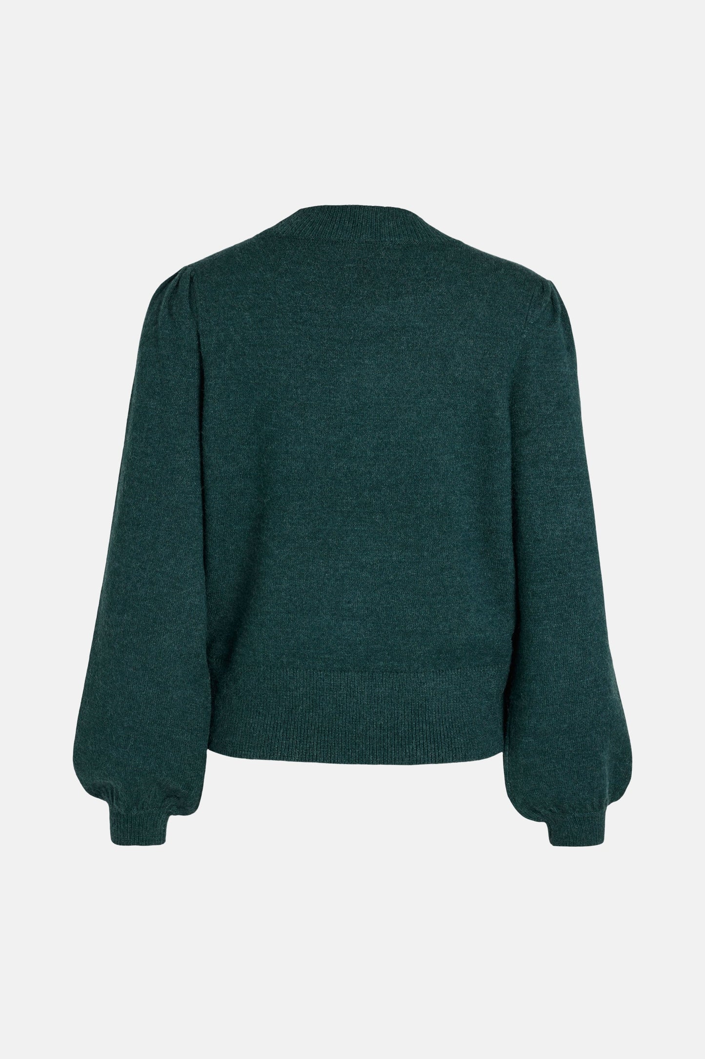 Groene Trui met Rolkraag