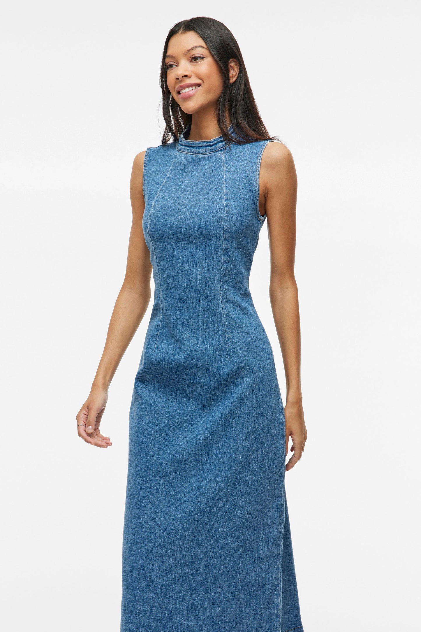 Denim Jurkje - Middenblauw