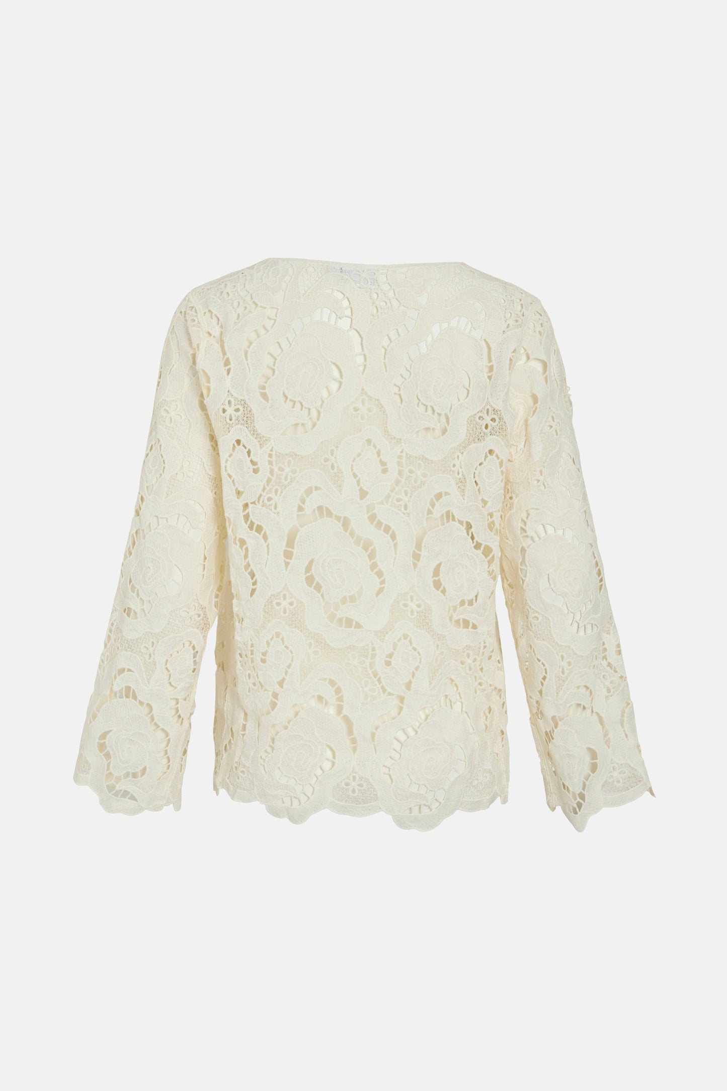 Lange Mouwen Blouse - Ecru