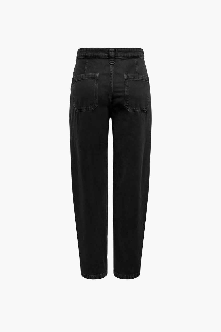 Zwarte Denim Mom Jeans