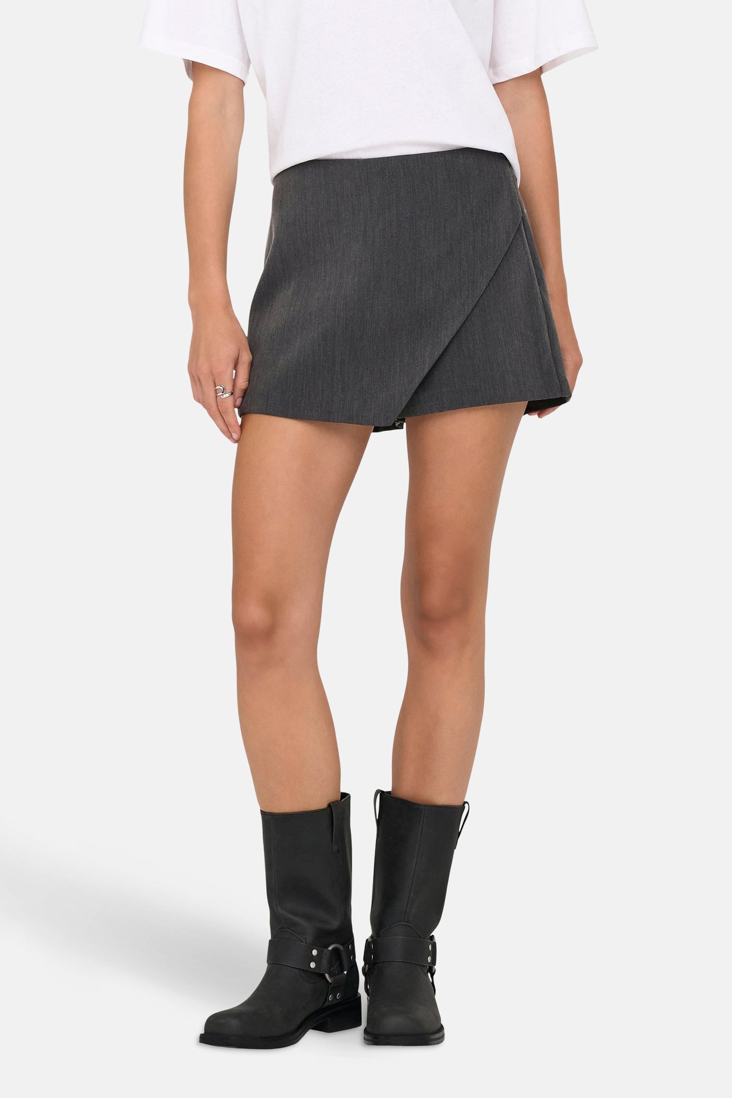 Gray Skort