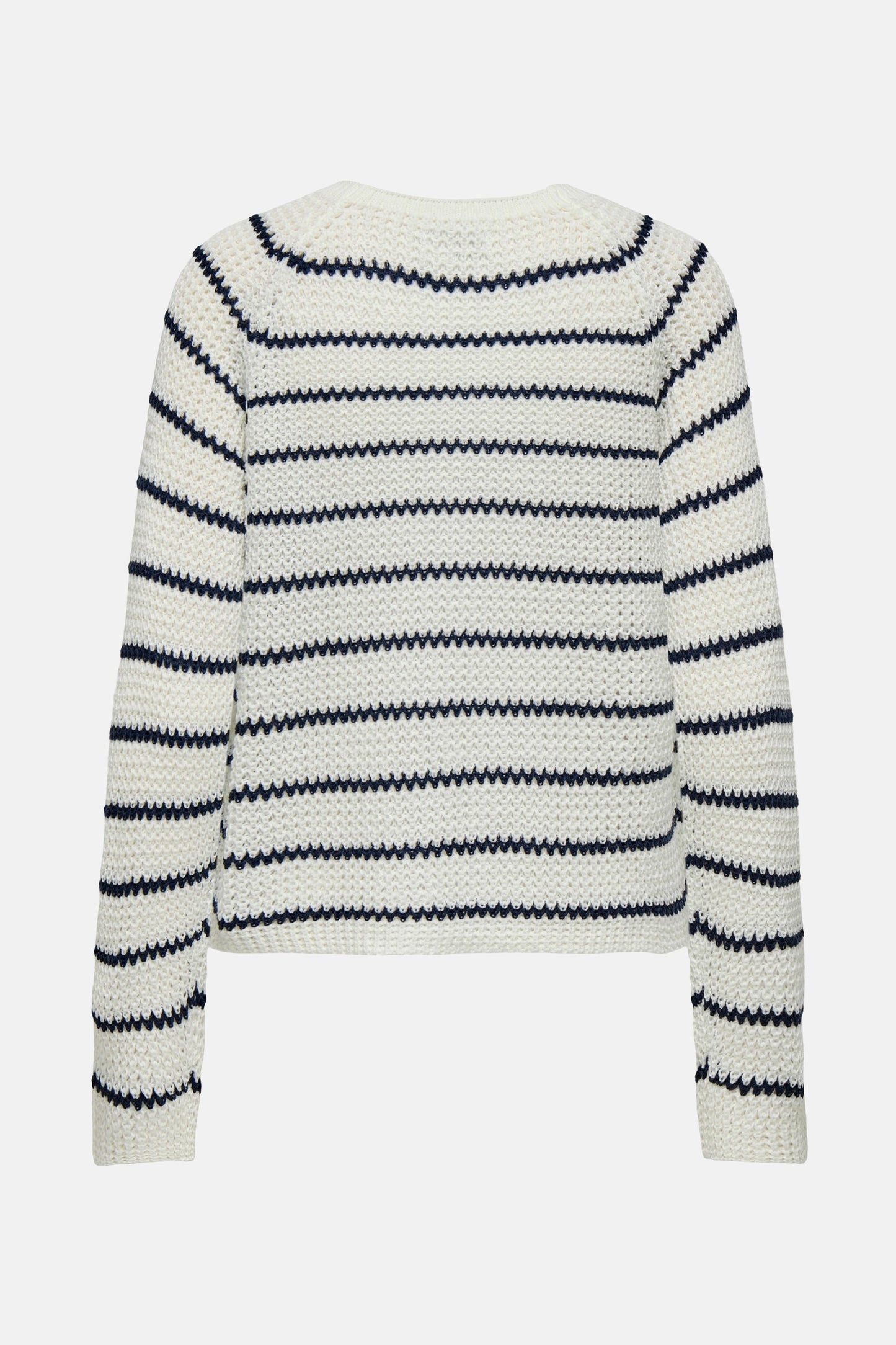 Ronde Hals Sweater - Wit