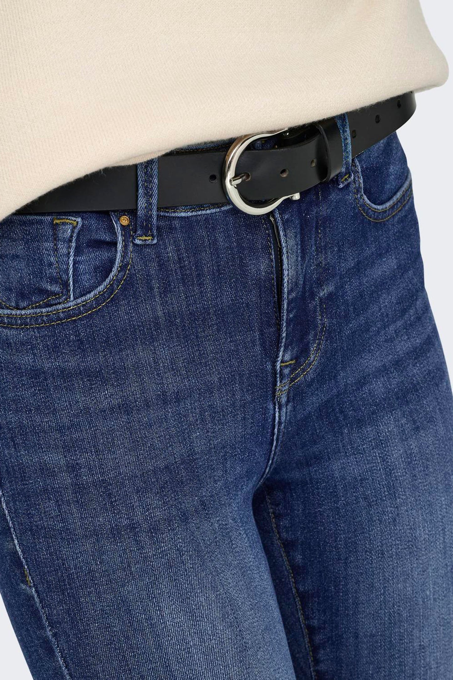 POWER - Donkerblauwe Denim