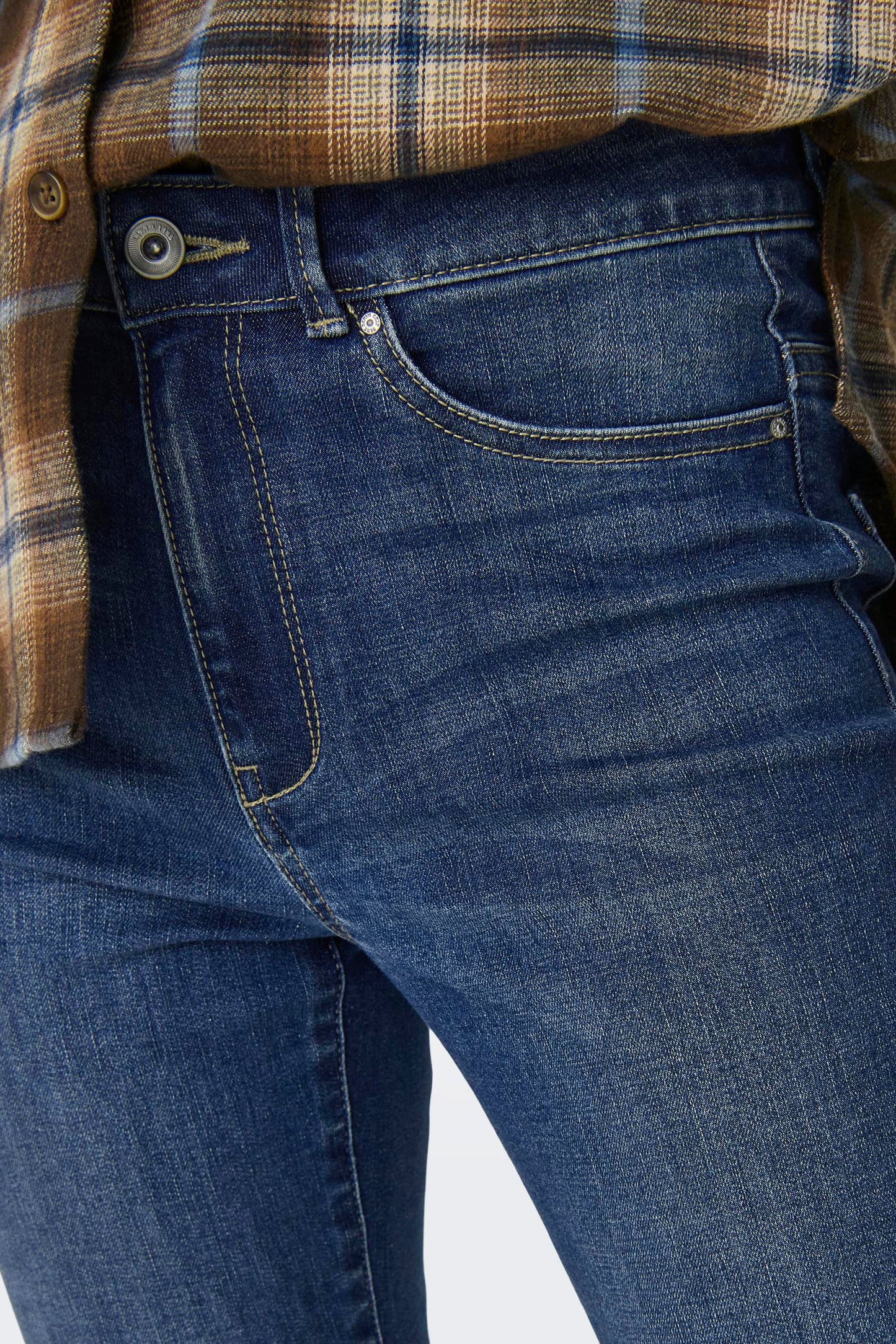 ROSE - donkerblauwe denim