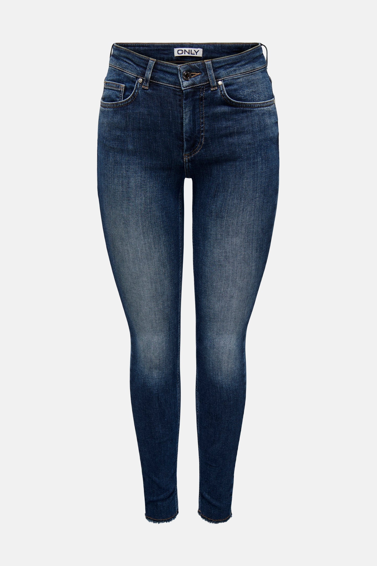 ONLY® Donkerblauwe Skinny Jeans van Denim