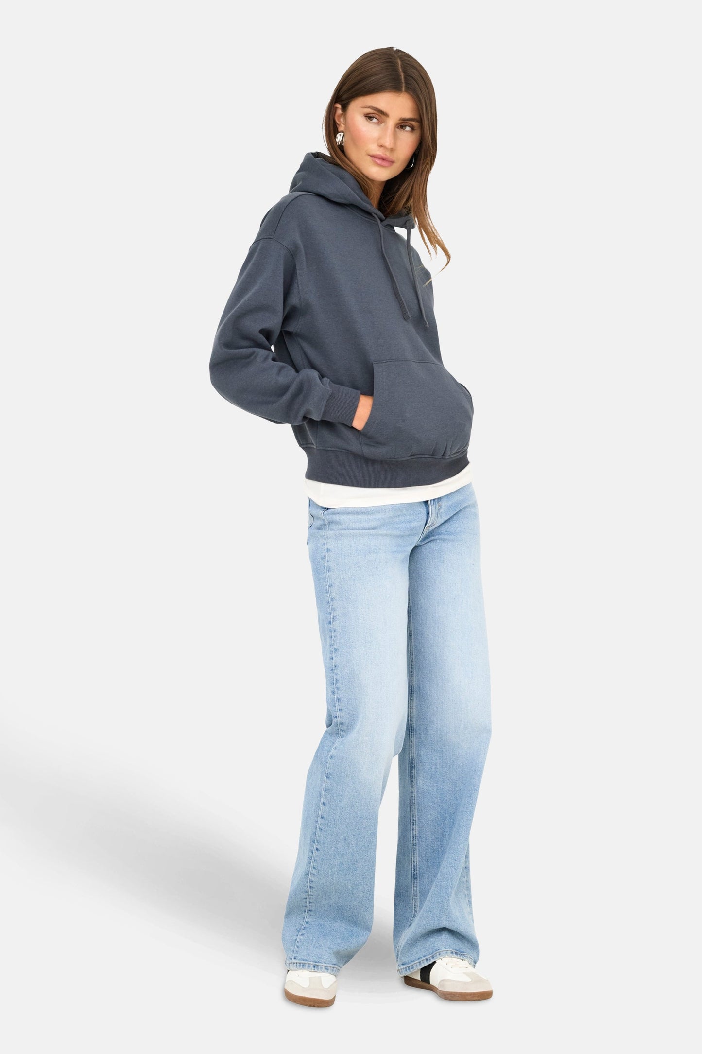 Blauwe Hoodie