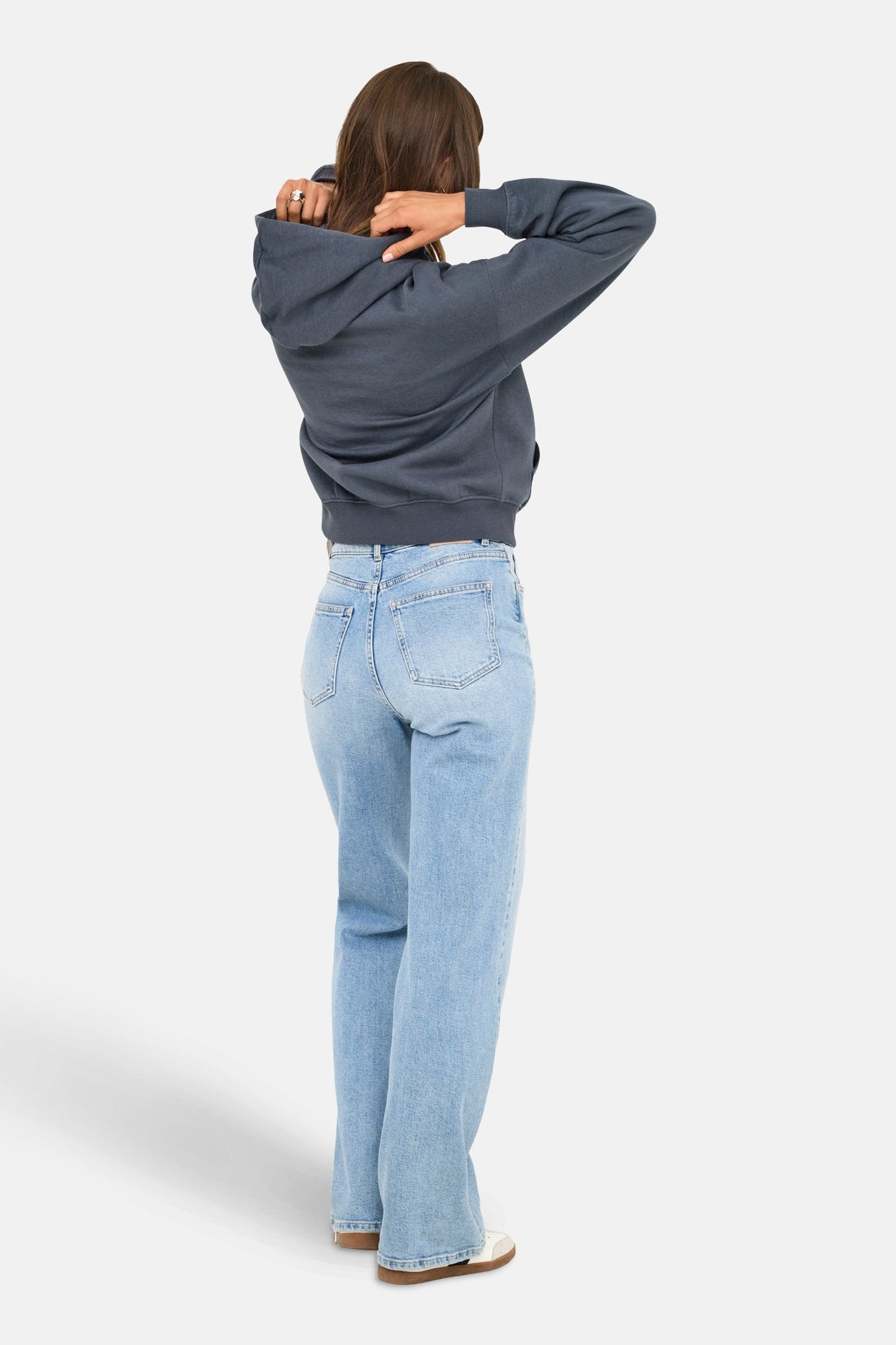 Blauwe Hoodie
