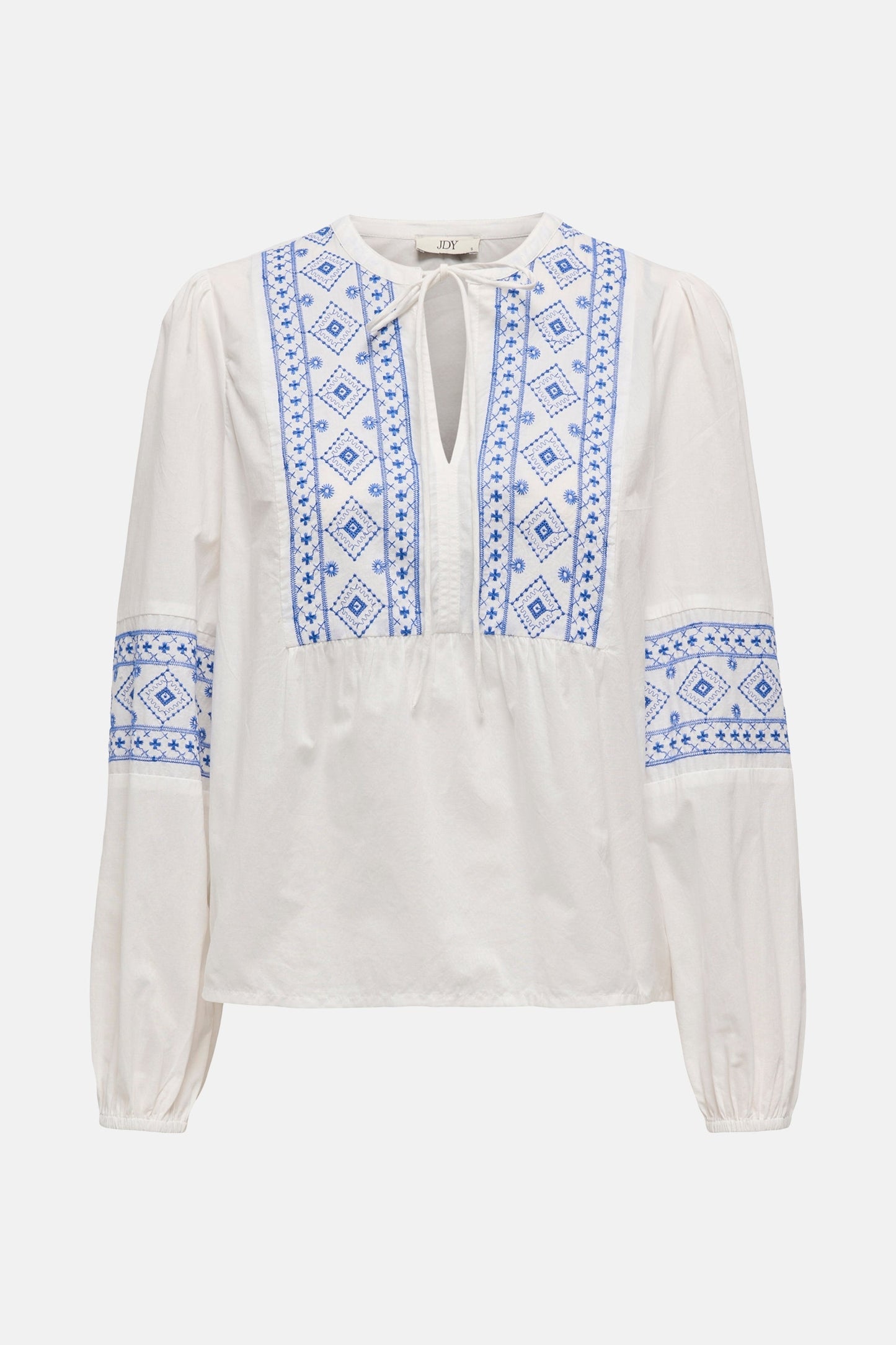 Witte Blouse met Lange Mouwen