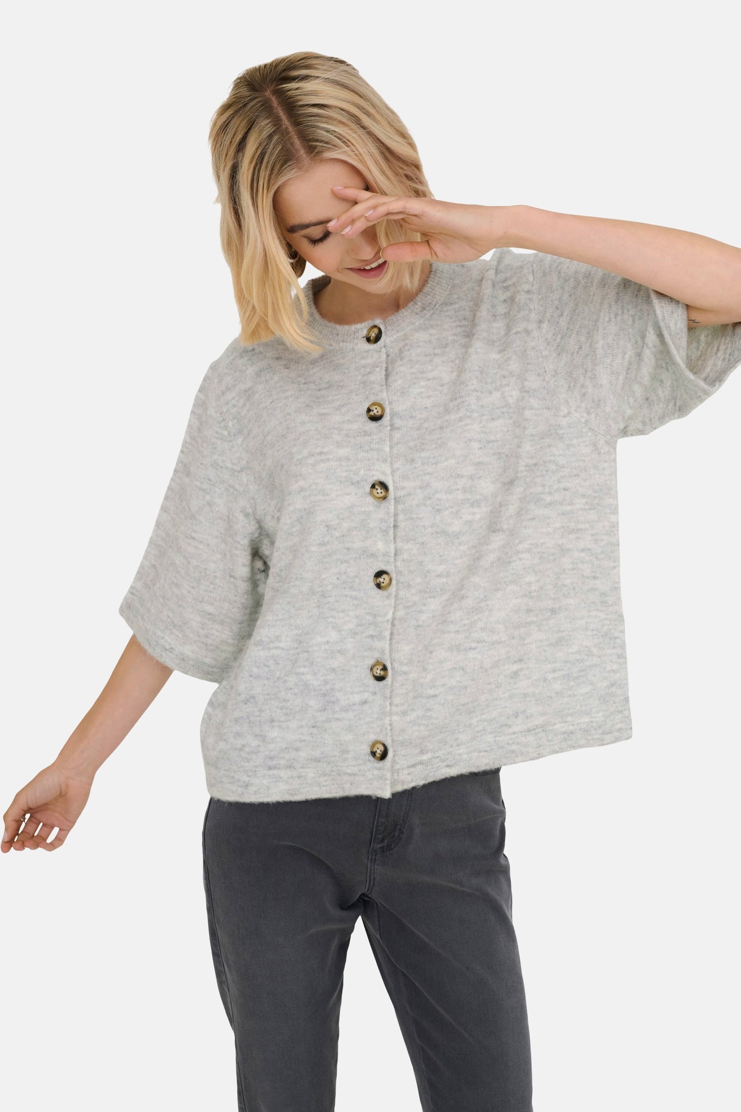 Gray Cardigan