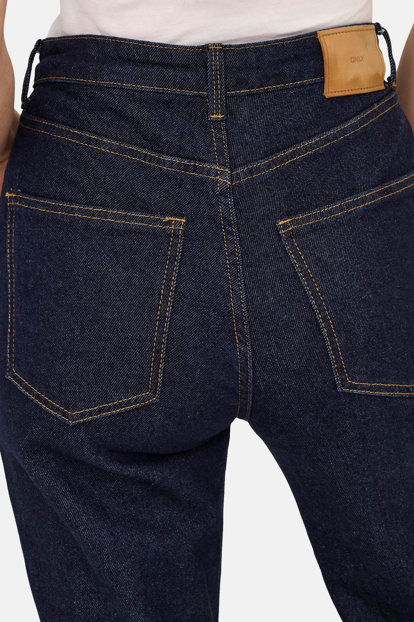 RINSE FLARE COWBOY VEST SET - Dark Blue Denim