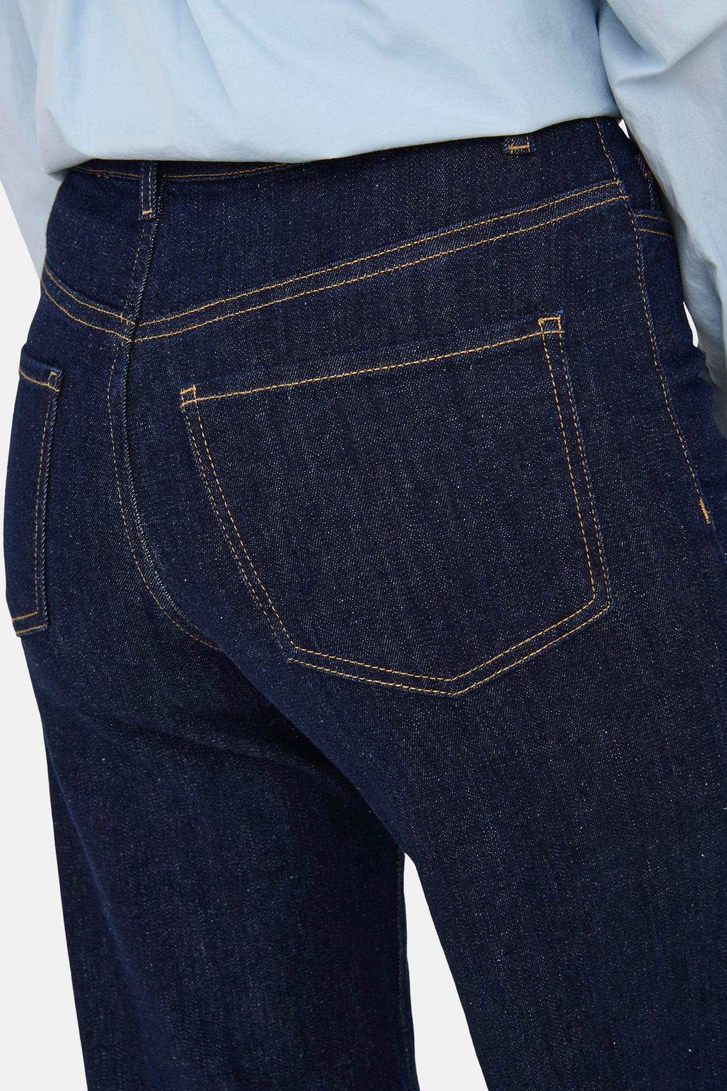 FELINAFINA - Donkerblauwe Denim Jeans