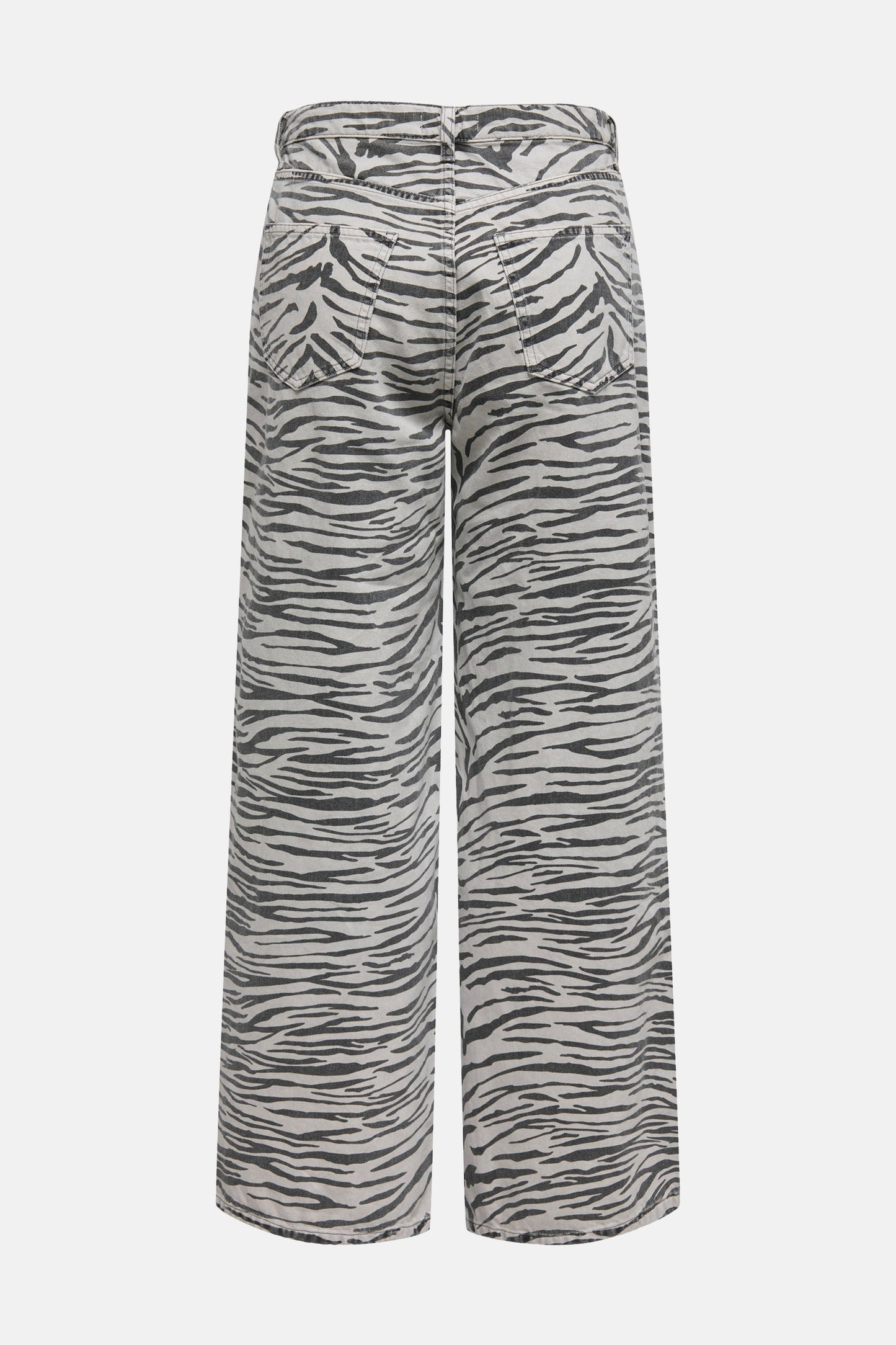 Lichtgrijze Denim Broek