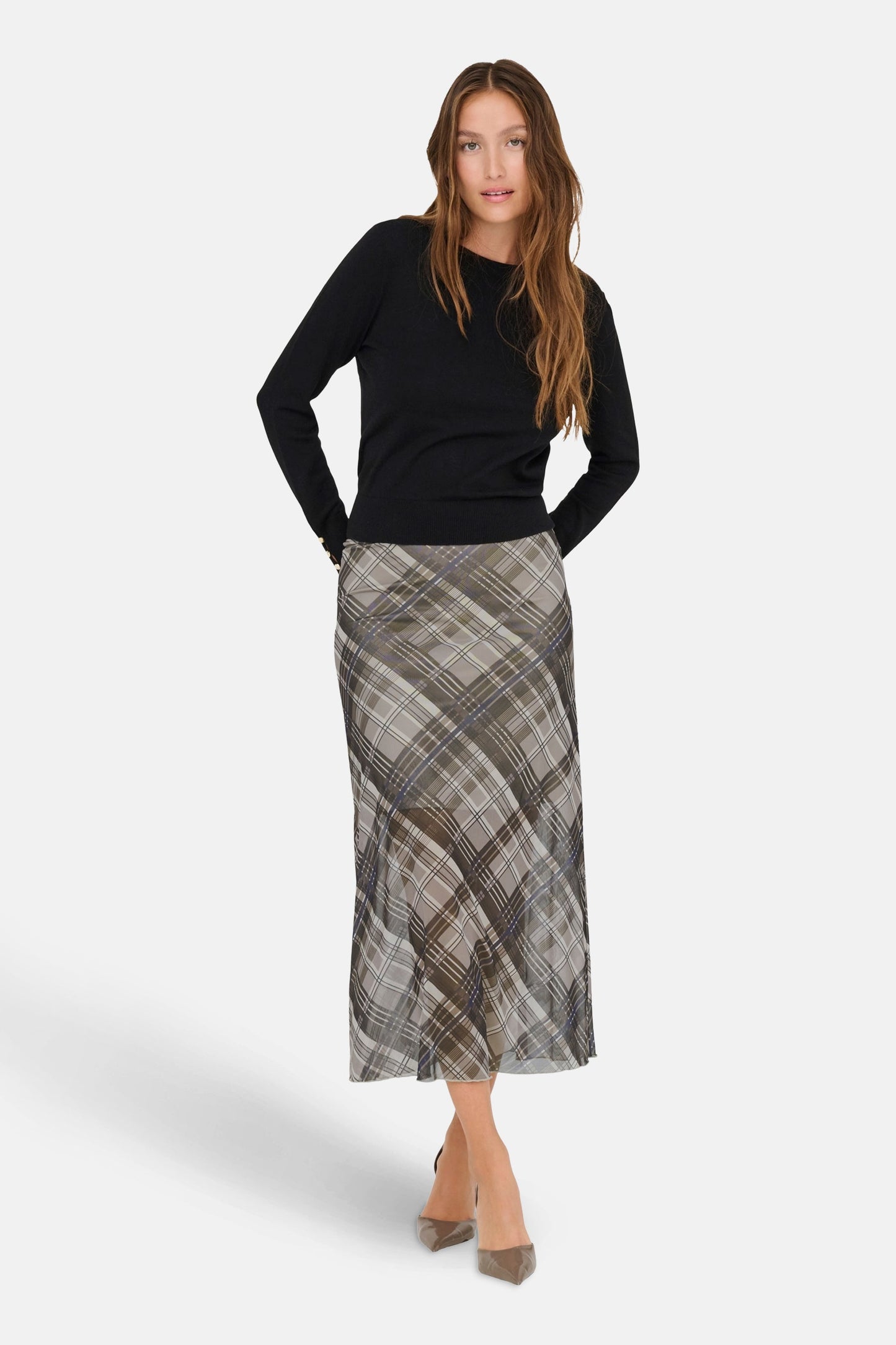 Multicolor Lange Rok