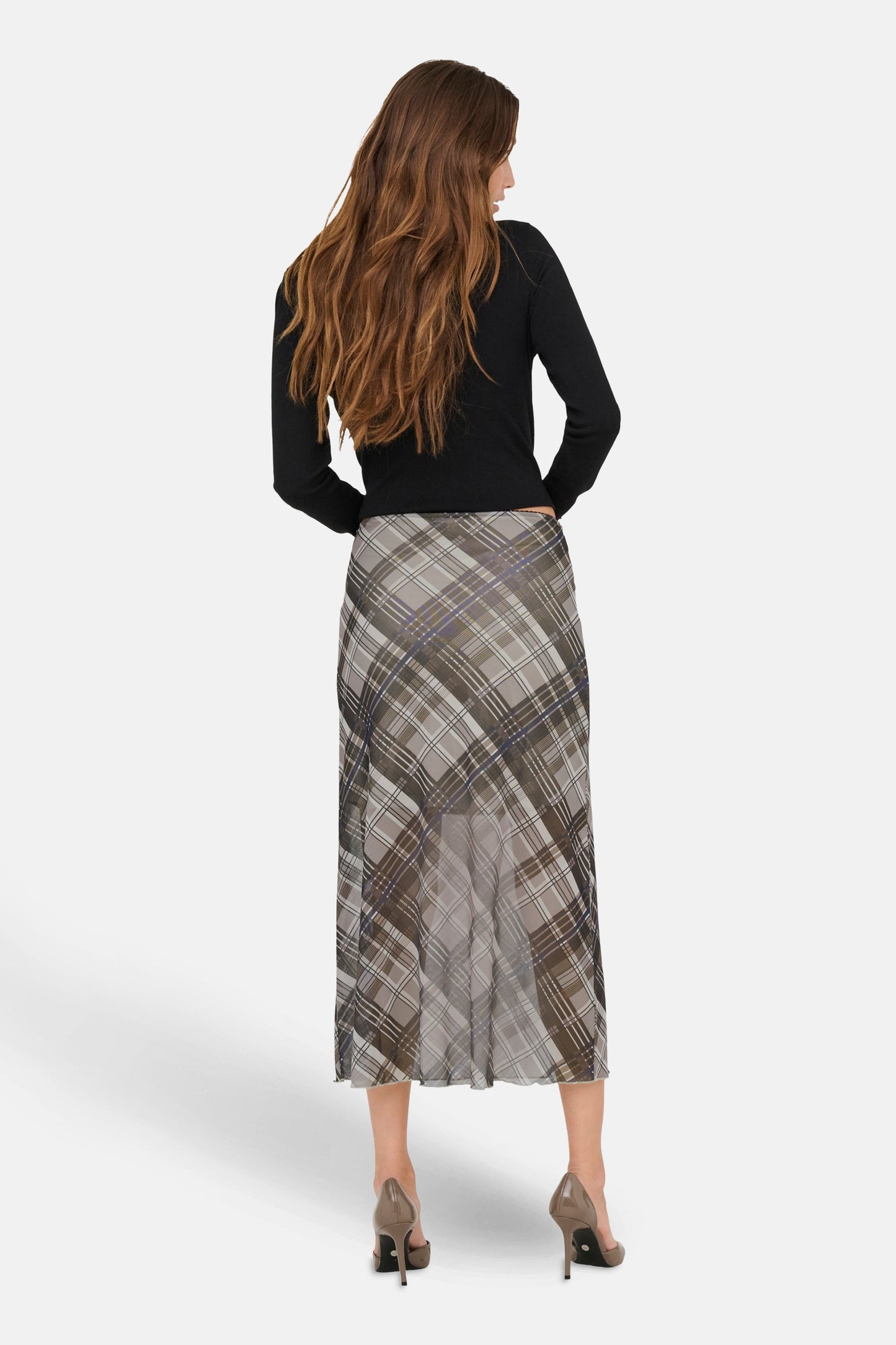 Multicolor Lange Rok