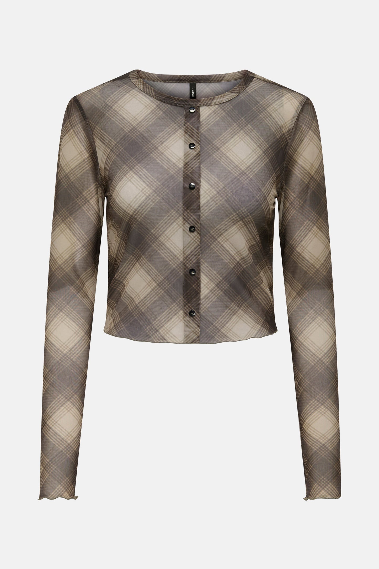 Lange Mouwen T-shirt - Bruin