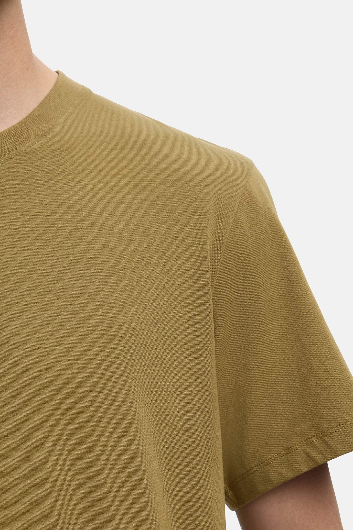 Groene Korte Mouwen T-shirt - GSELECTEERD