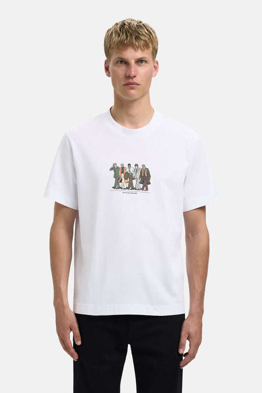 Witte Korte Mouwen T-shirt