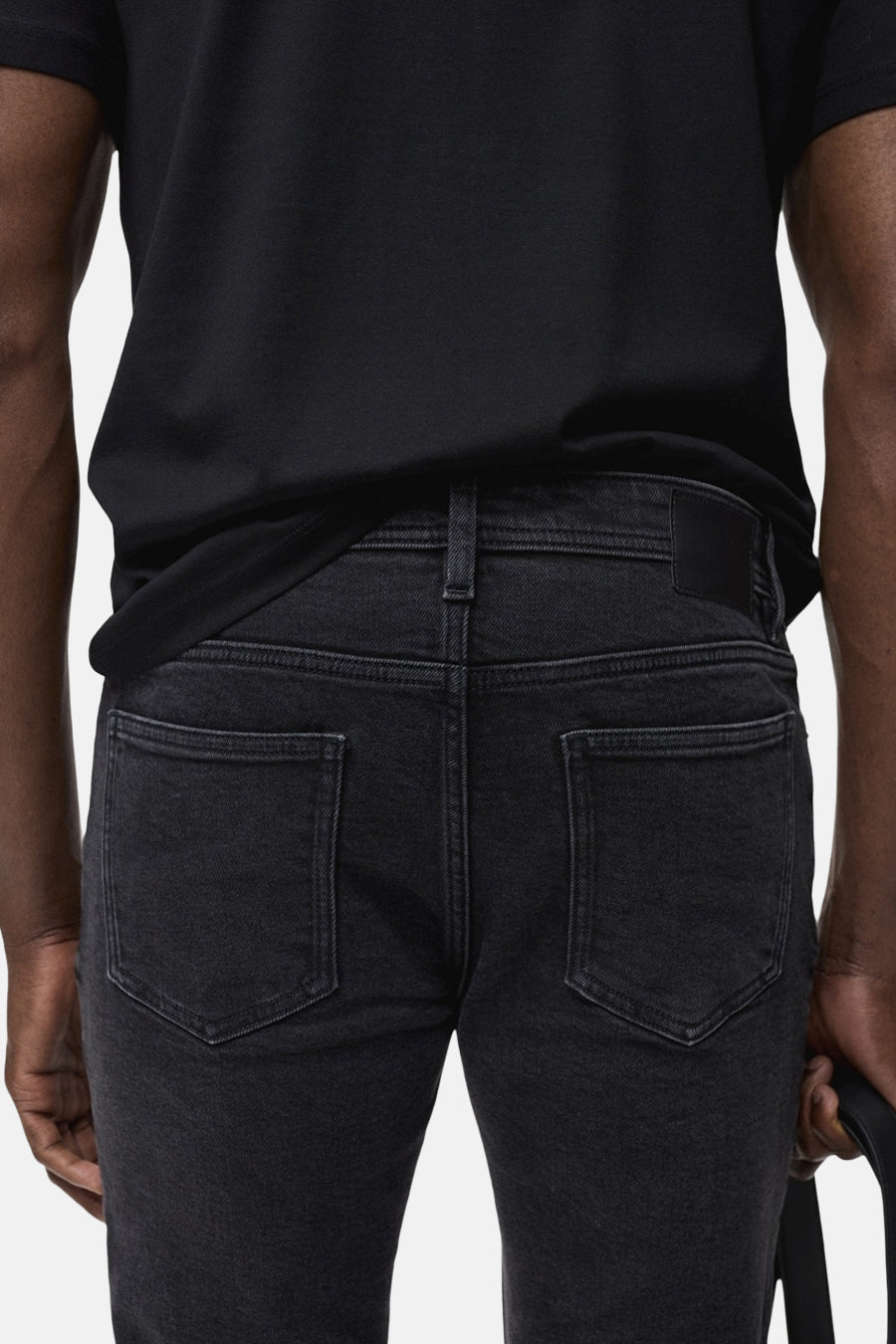 JAN - Donkergrijze Jeans