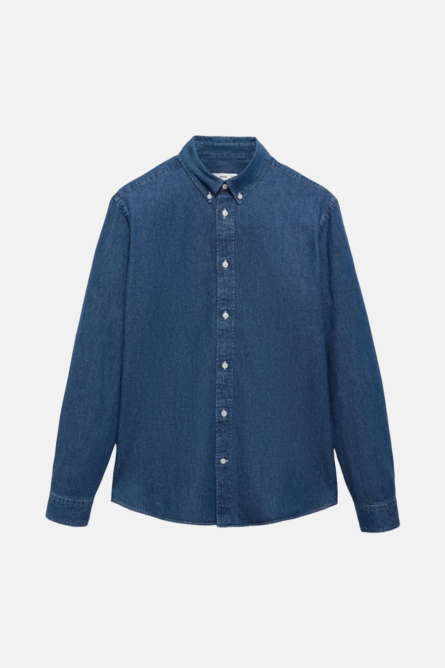 Lange Mouwen Denim Overhemd