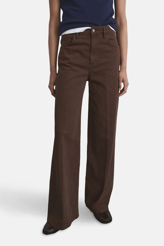 Bruine Gekleurde Jeans