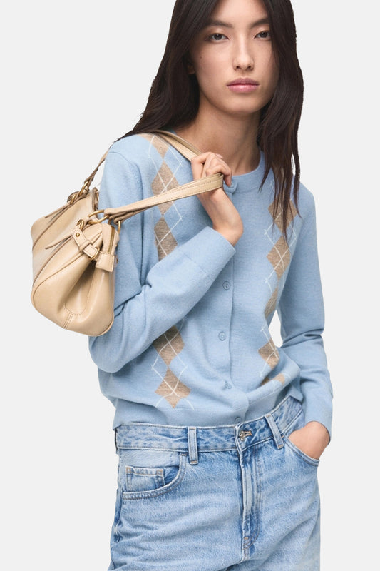 Blauwe gilet - MANGO