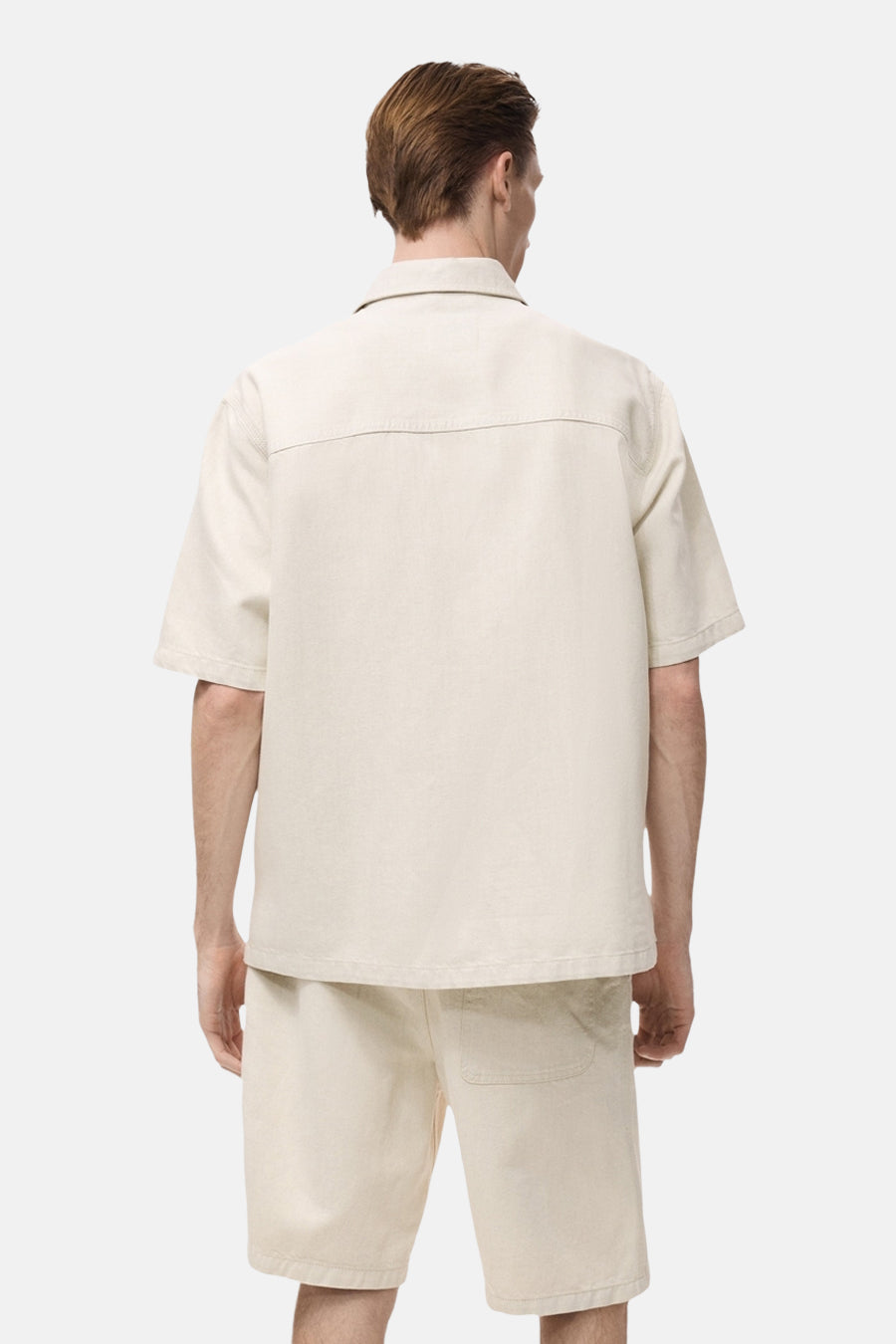 Ecru Denim Shirt