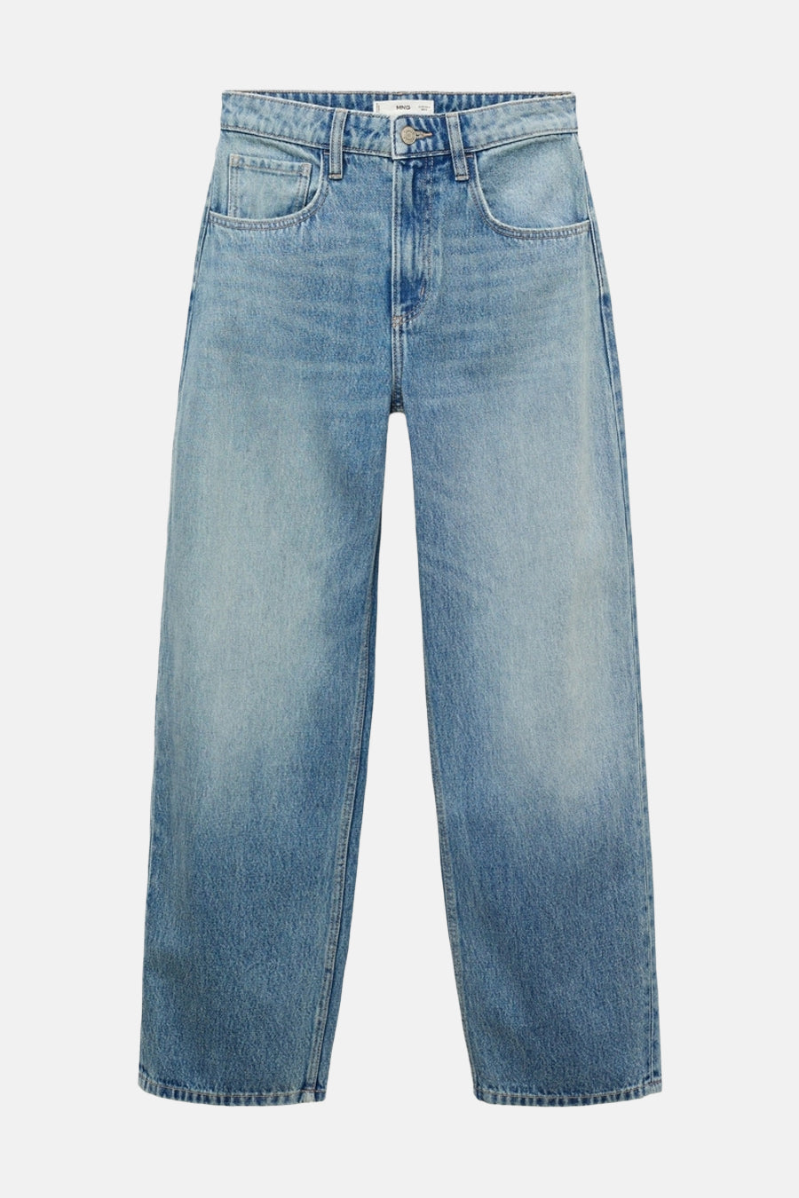 Jeans speciale pasvorm lichtblauwe denim - MANGO