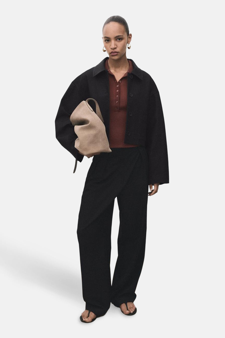 Zwarte Blazer - MANGO