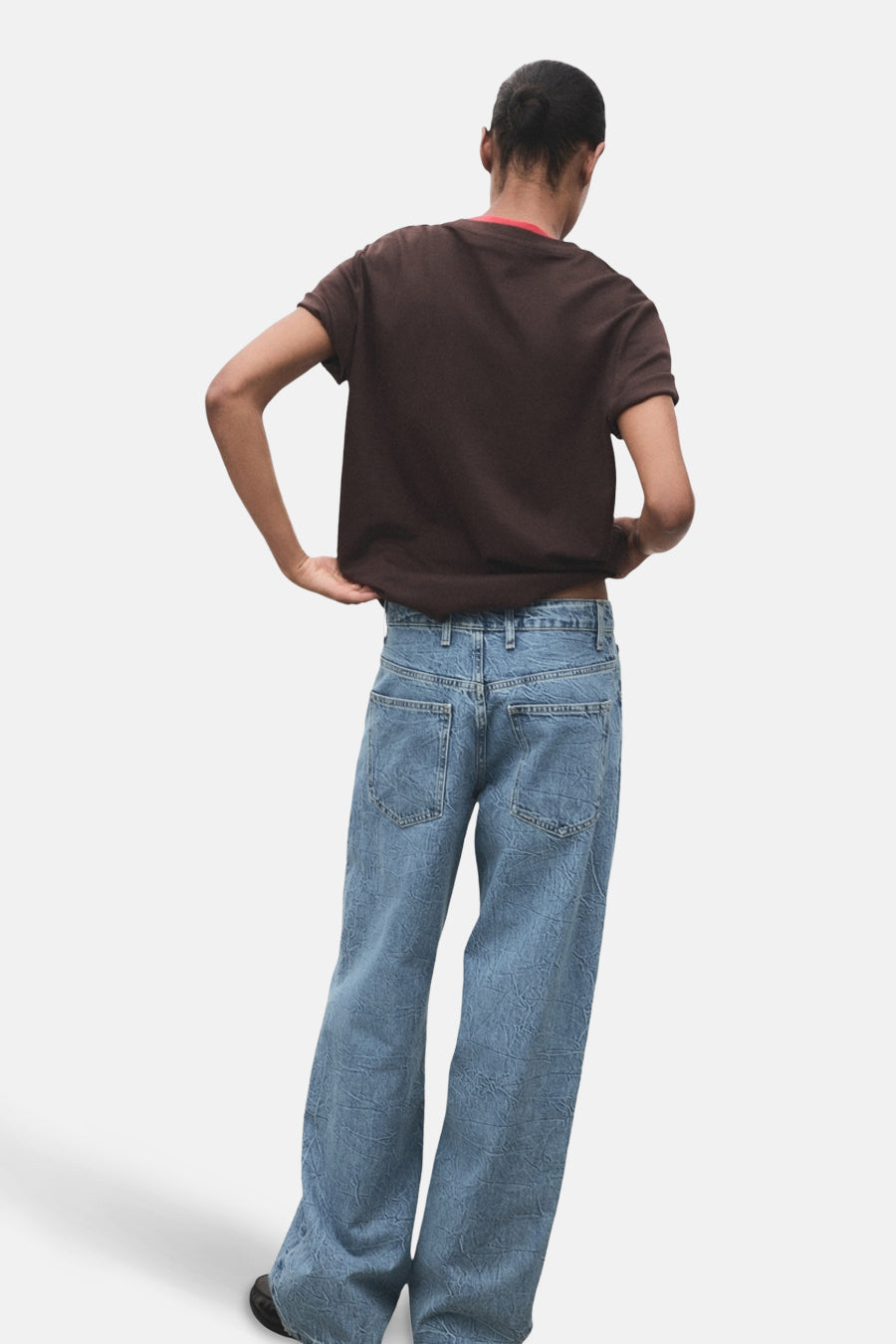 DAVINA - Lichtblauwe Denim