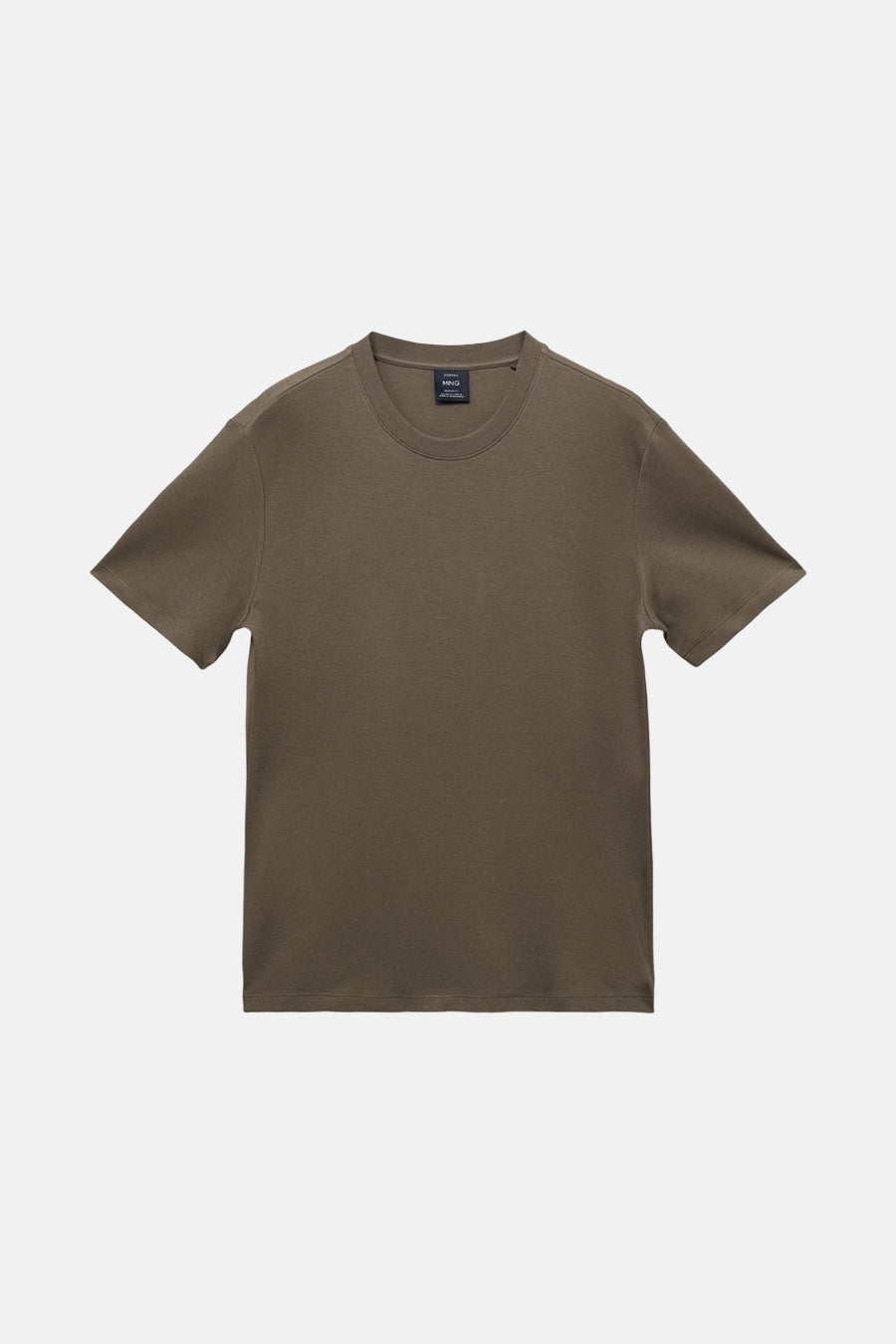 T-shirt (korte mouwen) bruin - MANGO
