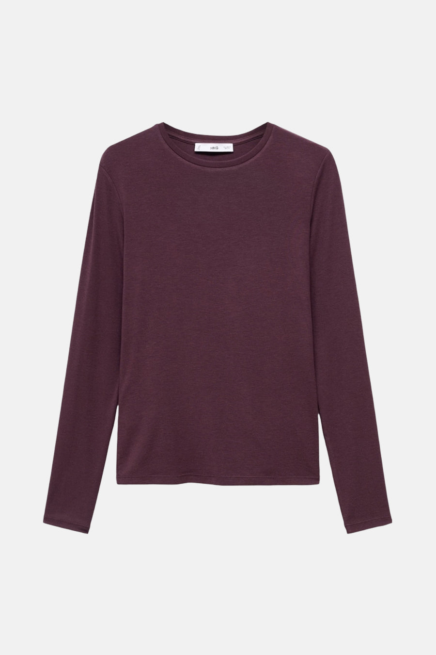 Top (lange mouwen) bordeaux - MANGO