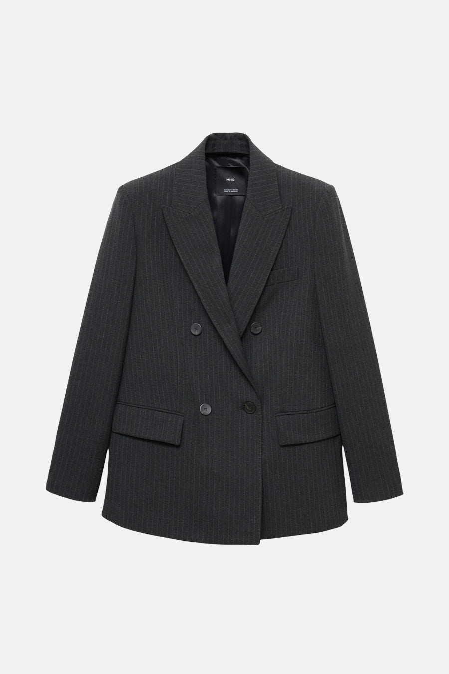 Grijze Blazer - MANGO