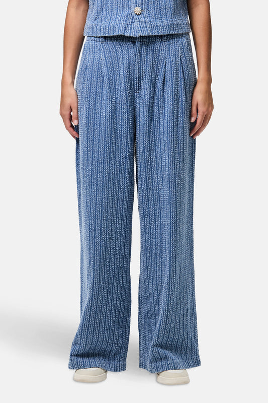 Broek blauw - PIECES®