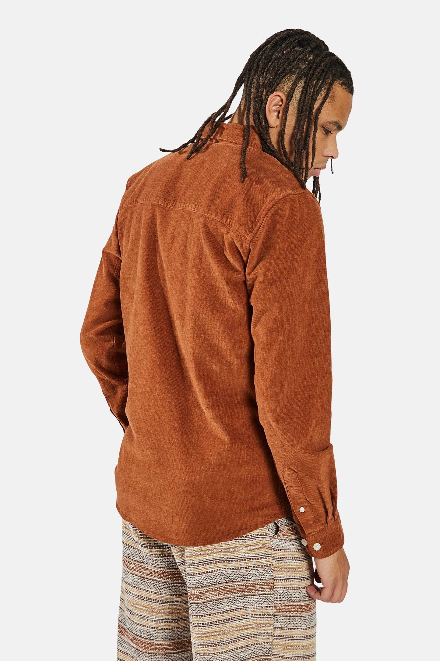 Lange Ärmel Hemd in Orange - REDEFINED REBEL