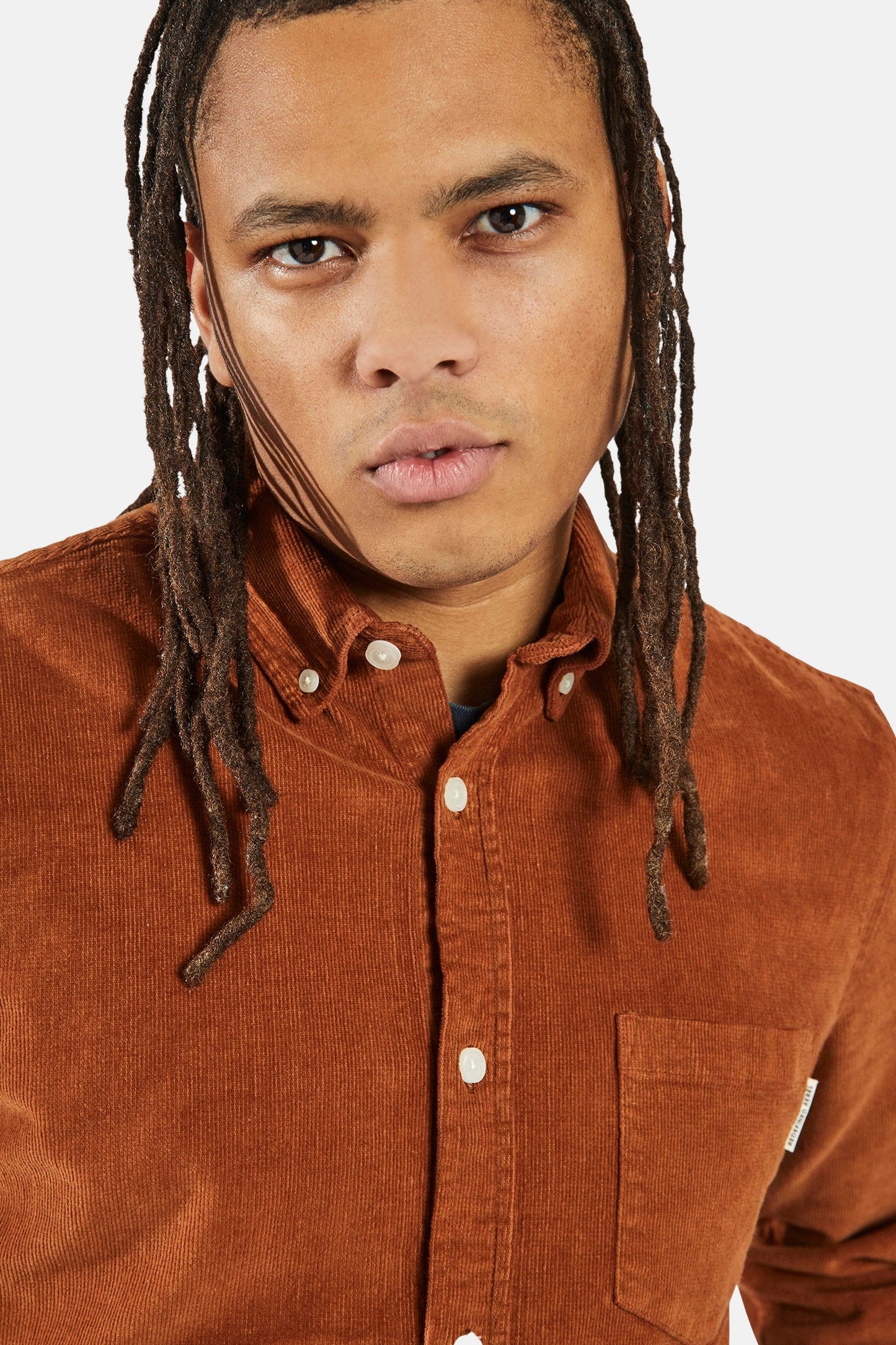Lange Ärmel Hemd in Orange - REDEFINED REBEL