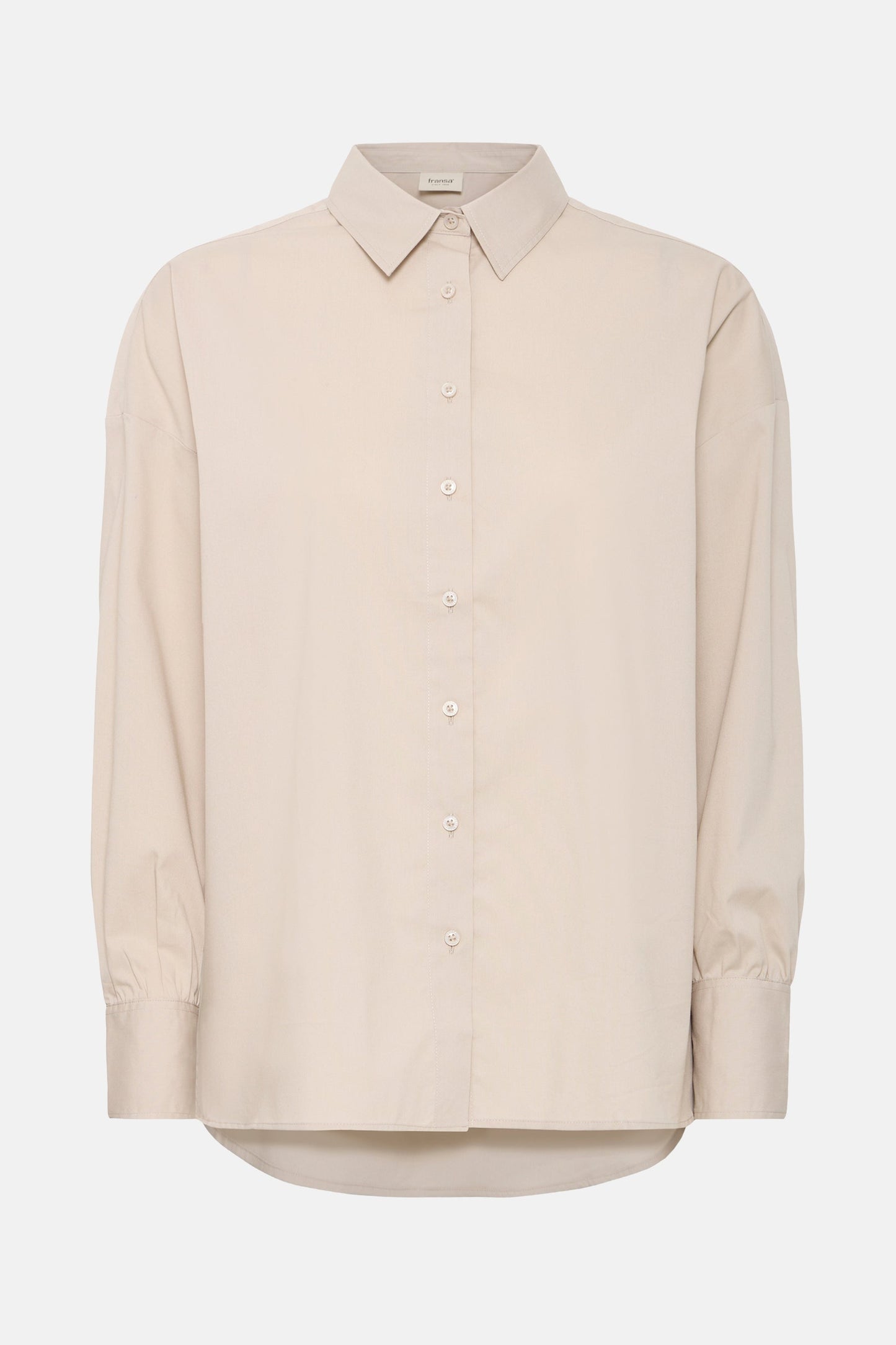 Lange Mouwen Hemd - Beige