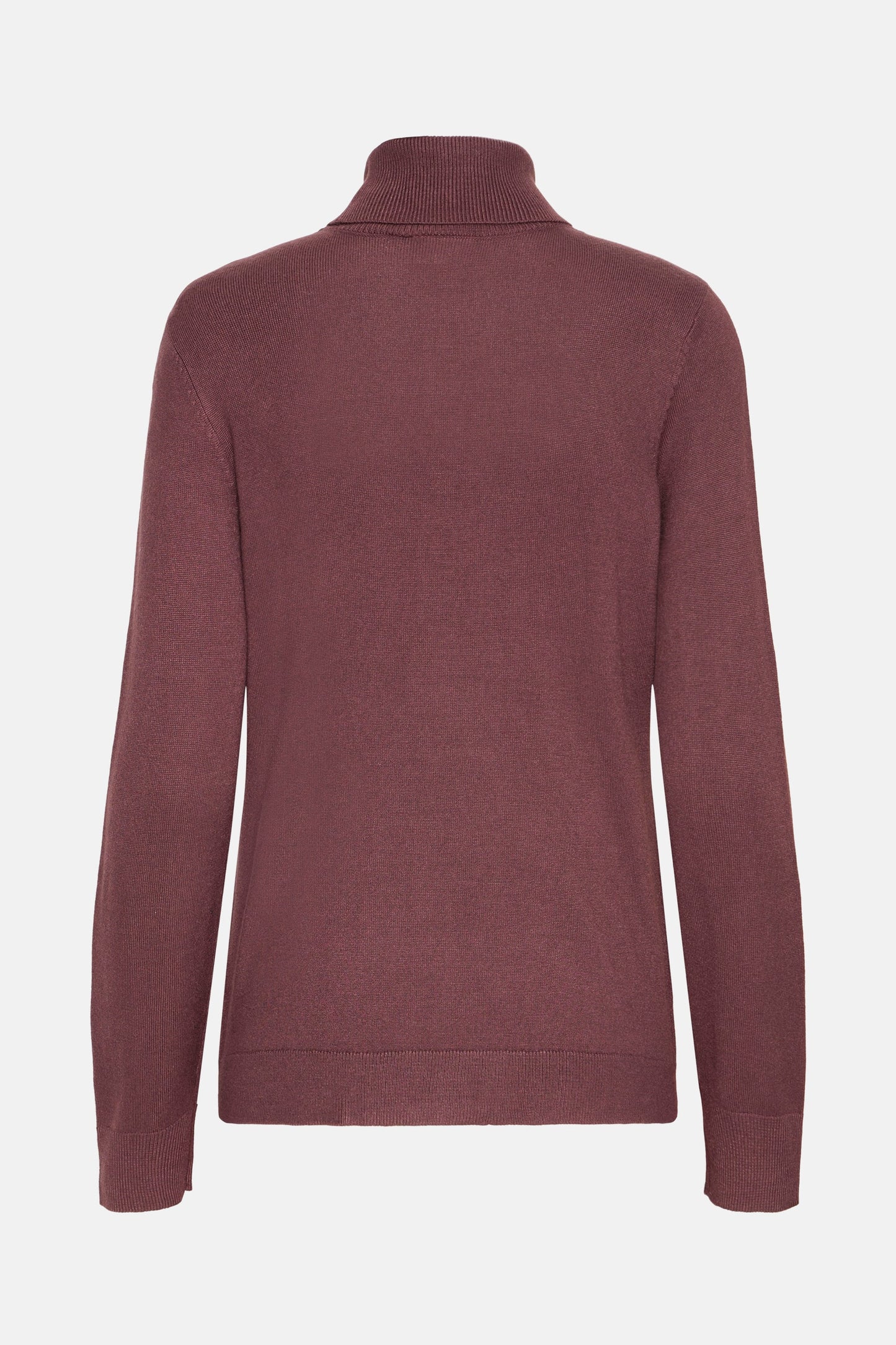 Trui met rolkraag - rood